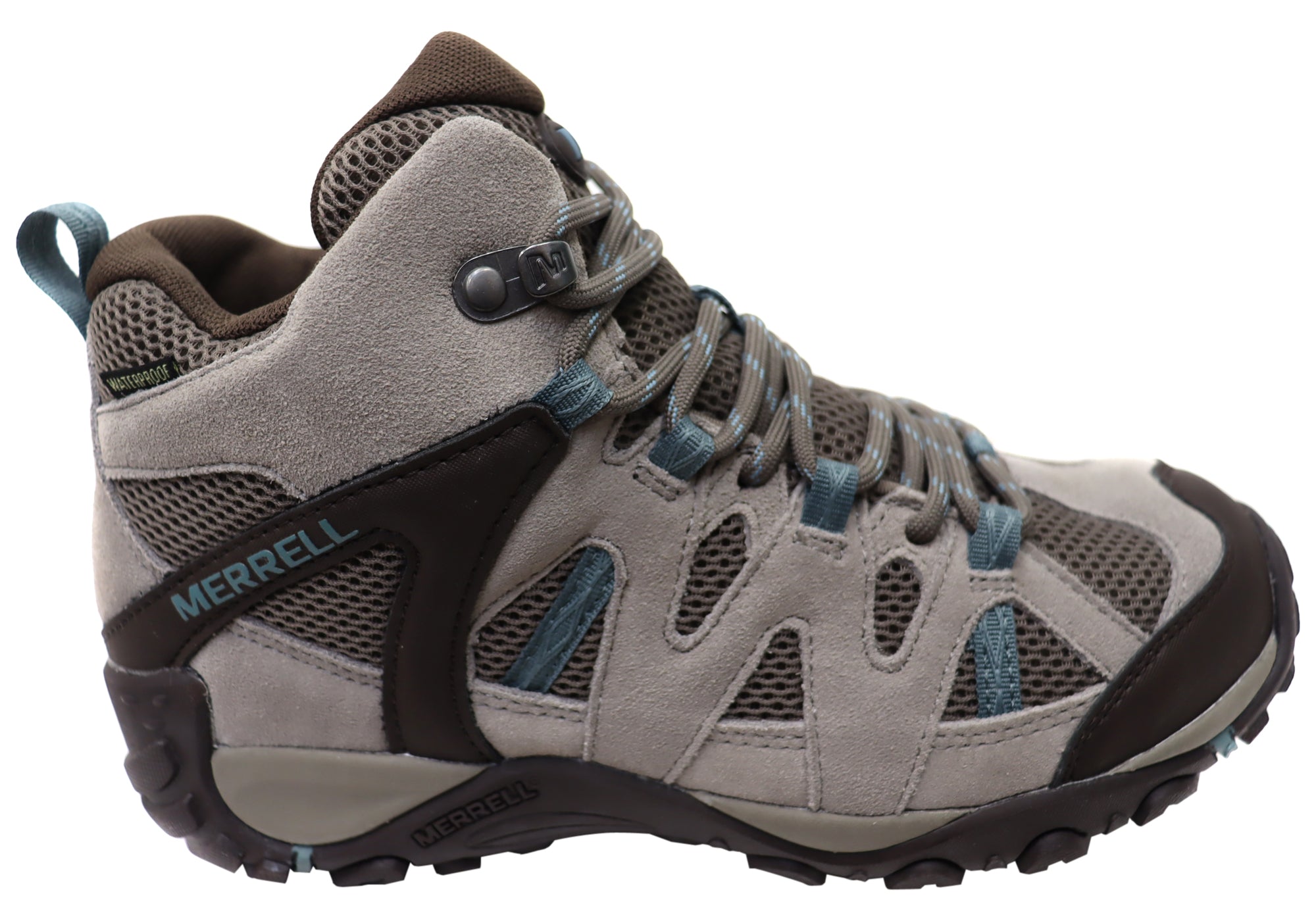 Merrell Women's Deverta 2 Mid Waterproof Hiking Boots - Comfortable Leather Outdoor Shoes for Hiking, Camping & Trail Walking