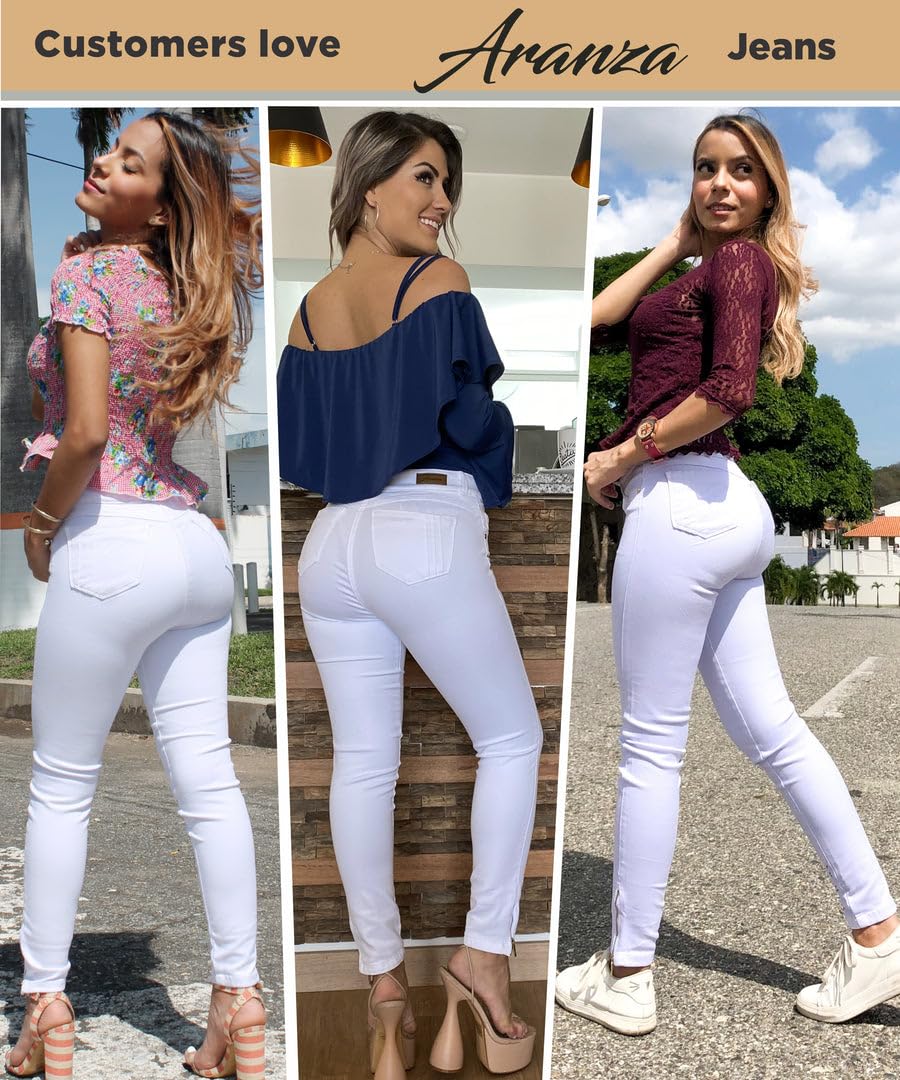 Colombian Butt Lifting Jeans for Women - Boot Cut Denim Pants with Rear Enhancement | Perfect for Night Out, Date Night & Body Shaping