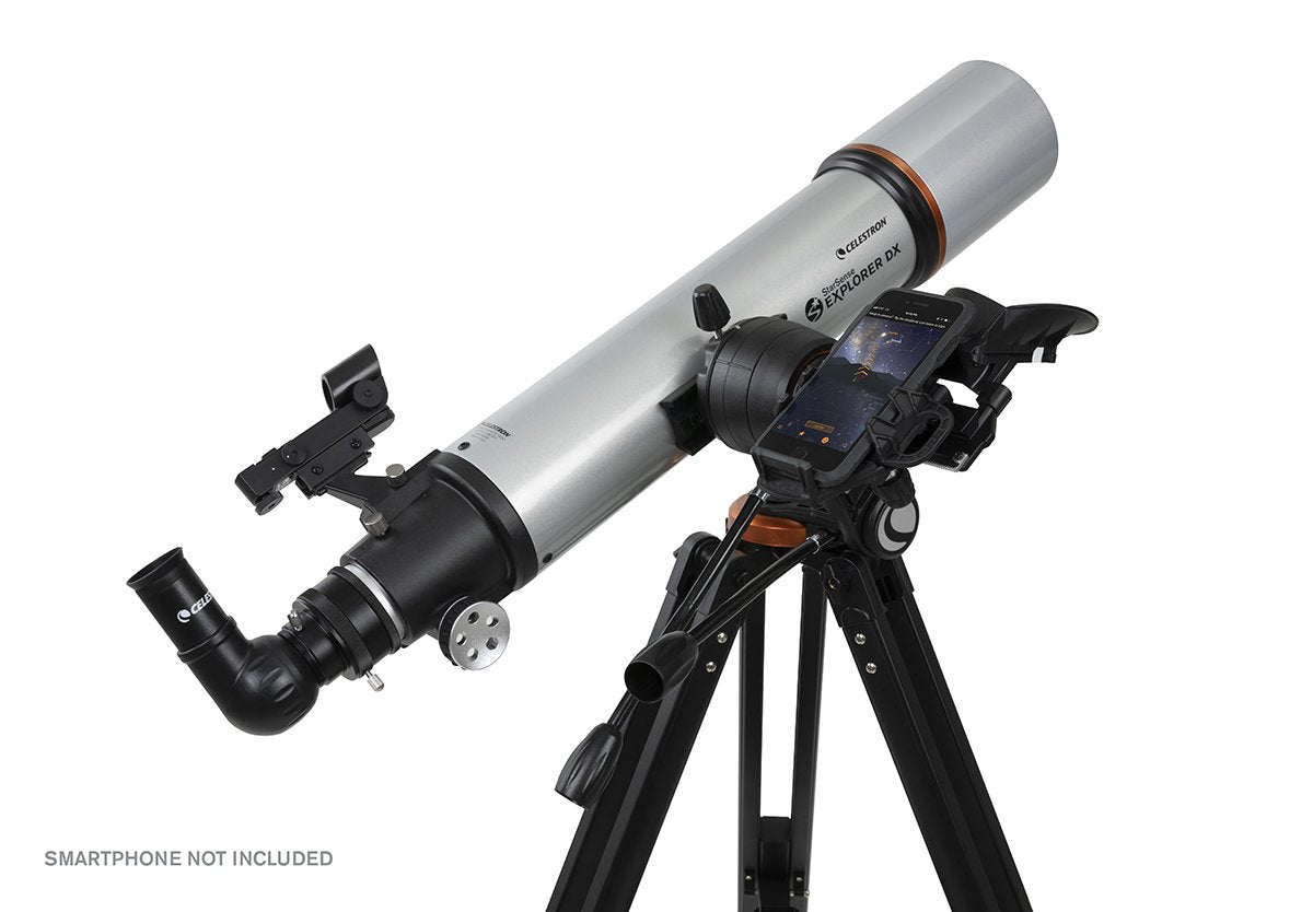 Celestron StarSense Explorer DX 102AZ Smartphone App-Enabled Refractor Telescope - Stargazing & Astronomy for Beginners & Adults - Perfect for Backyard Observation & Night Sky Exploration