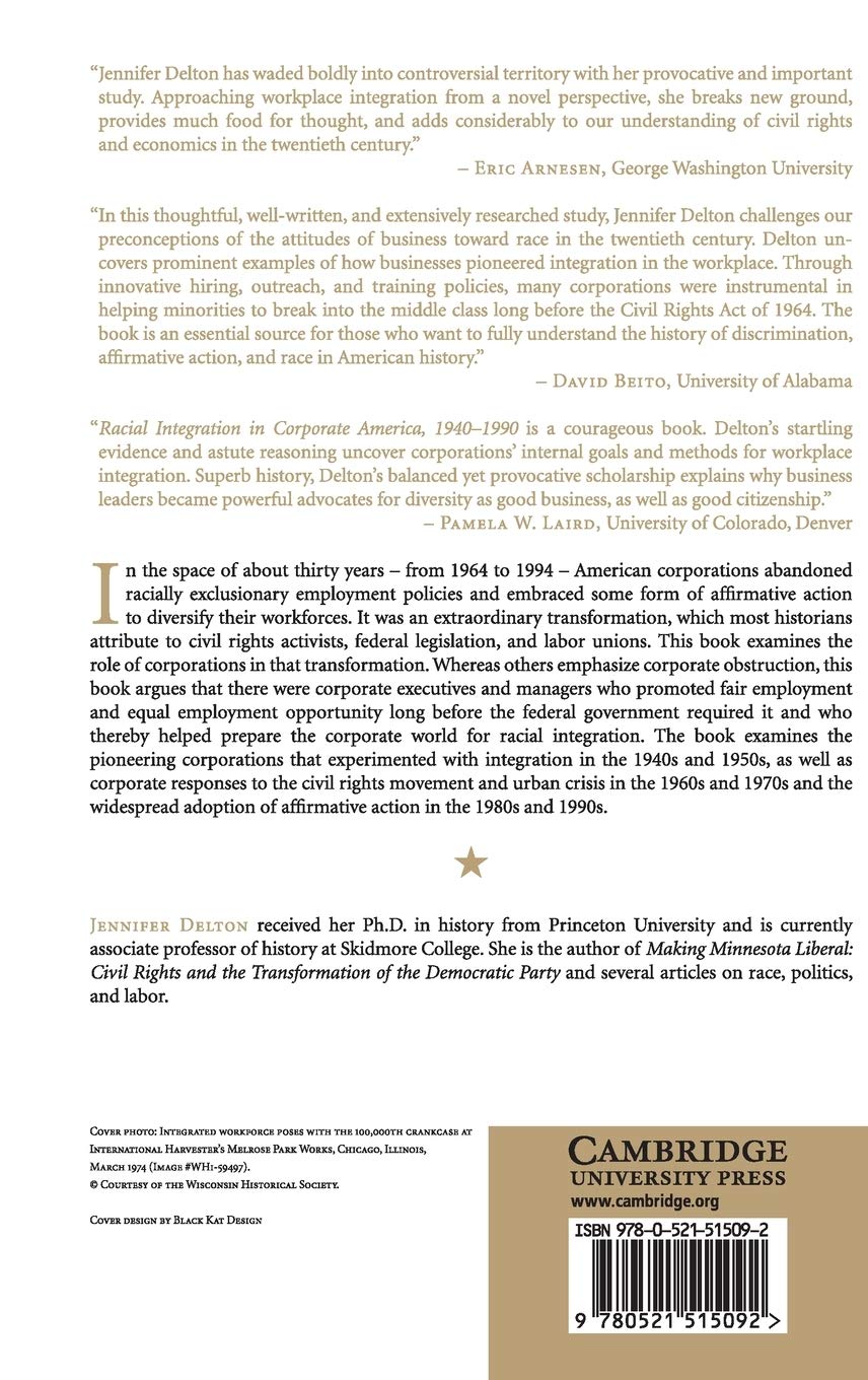 Racial Integration in Corporate America (1940-1990) - History of Workplace Diversity & Inclusion | Business Culture Research & Education