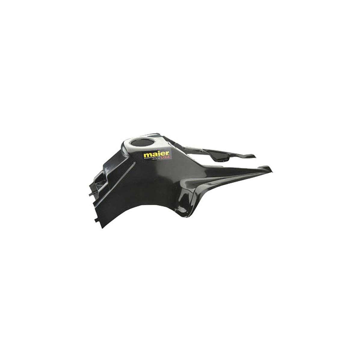 Maier 177610 Racing Black Front End Fender - High Performance Motorcycle Body Panel for Yamaha, Honda, Kawasaki - Perfect for Off-Road, Motocross & Dirt Bike Racing