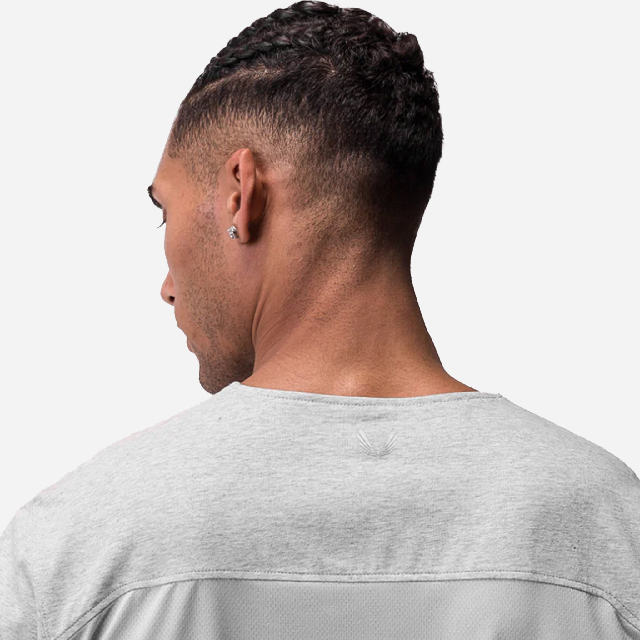 VESSEL x ASRV CottonPlus Standard Mesh Back Tee - Breathable Performance Shirt for Running, Gym & Outdoor Activities