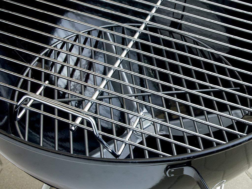 Denmay 7432 44.5cm Charcoal BBQ Grill Replacement Grate for Weber 47cm, Jom Barbecue, Smokey Mountain Cooker Smoker, Bar-B-Kettle & One-Touch - Perfect for Backyard Grilling, Camping & Outdoor Cooking