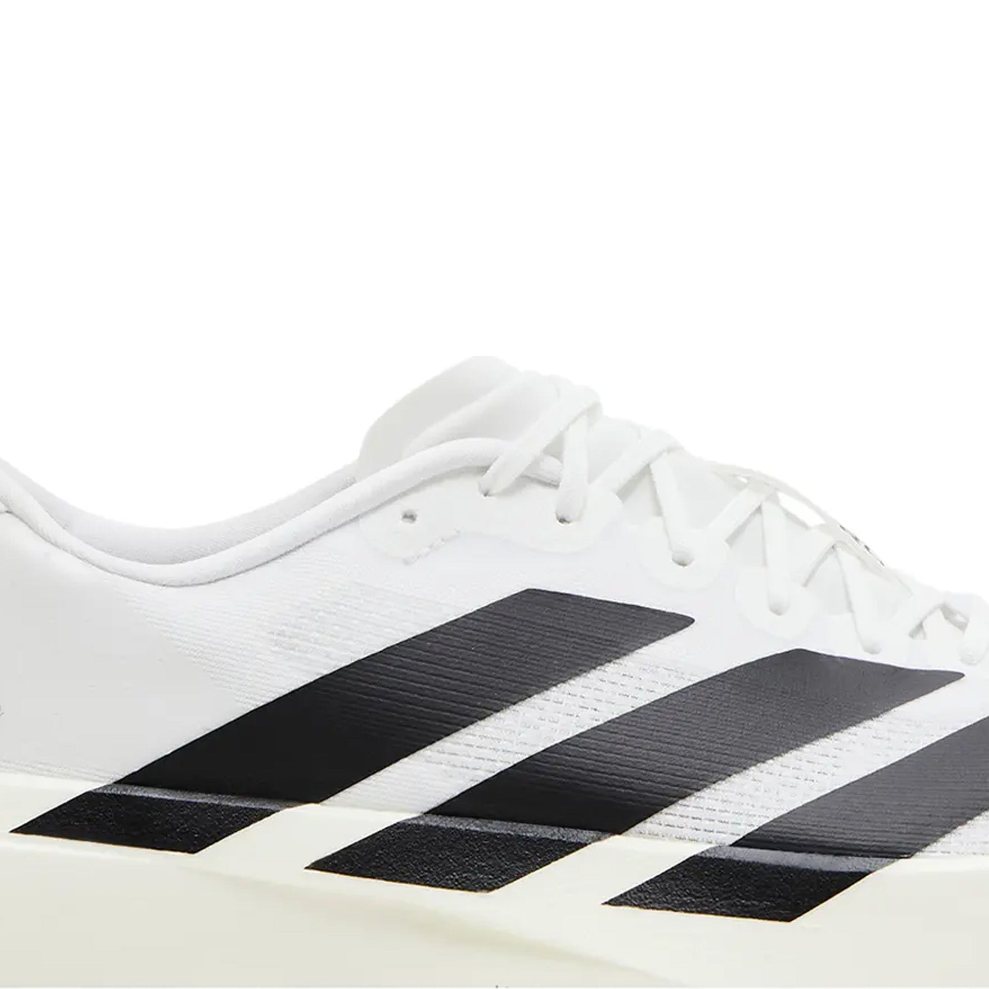 Adidas Adizero Evo SL Running Shoes - White & Black (2024) | Lightweight Performance Sneakers for Men | Perfect for Marathon Training & Road Racing