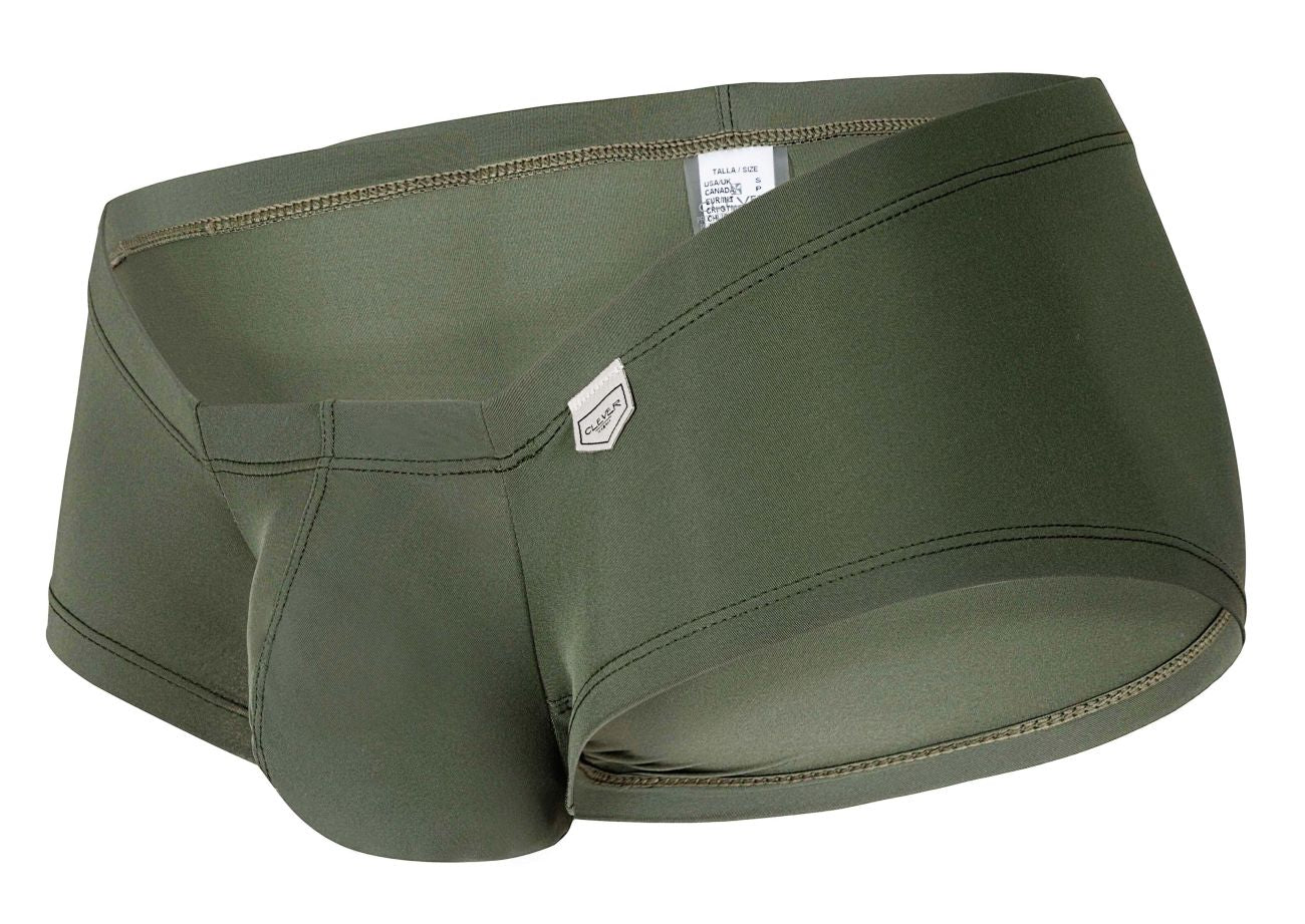 Premium Australian Latin Trunks - Olive Green & Dark Green 3-Pack | Comfortable Swim Briefs for Beach, Pool & Gym Workouts