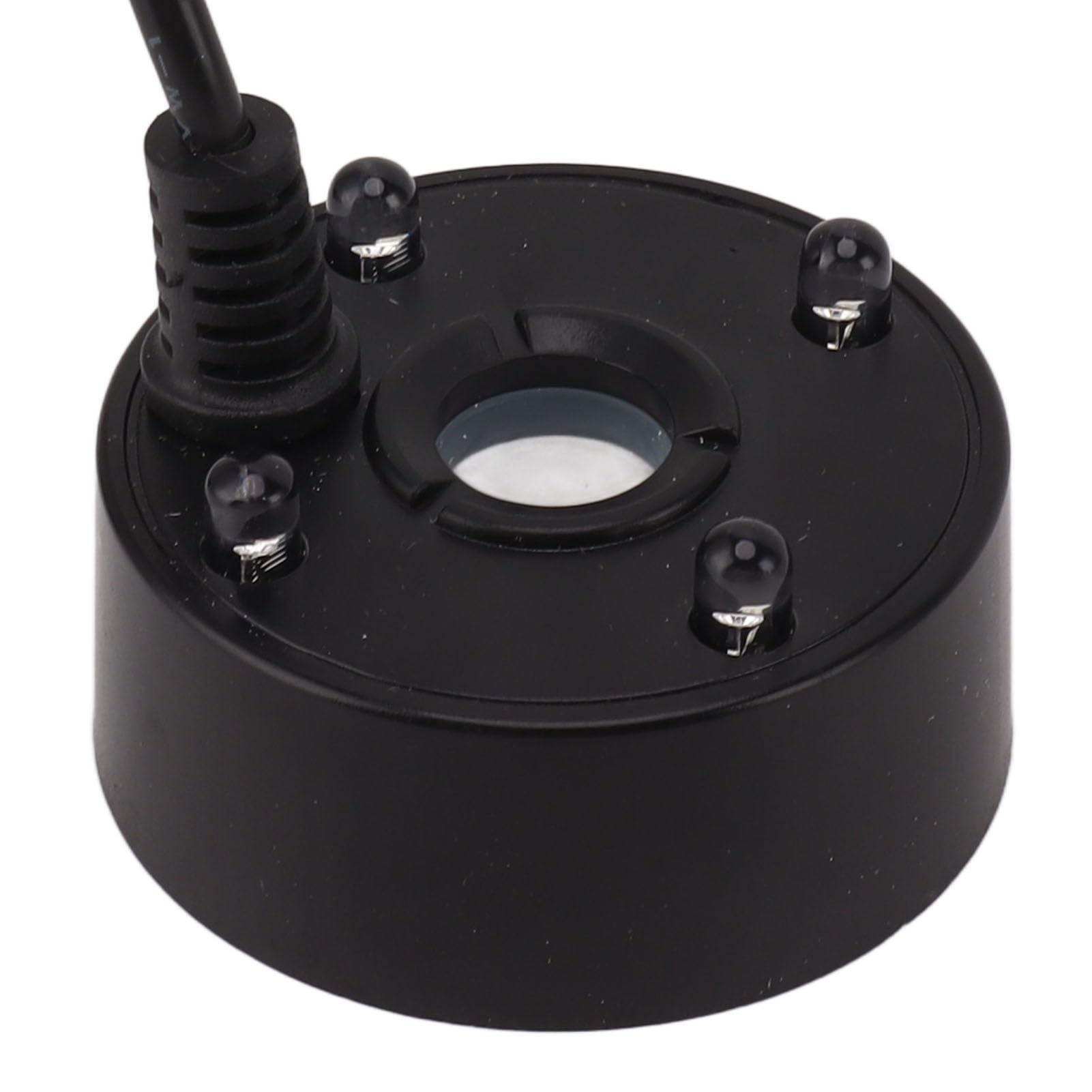 Mxzzand USB Fog Maker - Waterproof Pond Fogger for Indoor Use, Simple Operation, Black - Perfect for Halloween Decor, Aquariums, and Home Ambiance