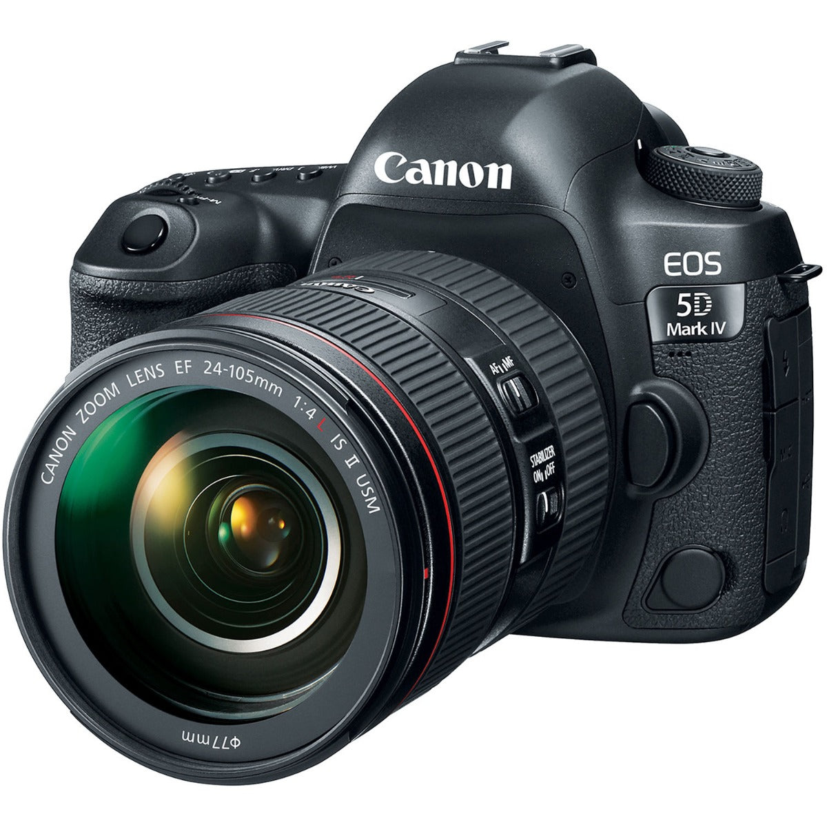 Canon EOS 5D Mark IV DSLR Camera with 24-105mm f/4L II Lens Kit - Professional Full Frame Digital Camera for Photography, Videography & Travel