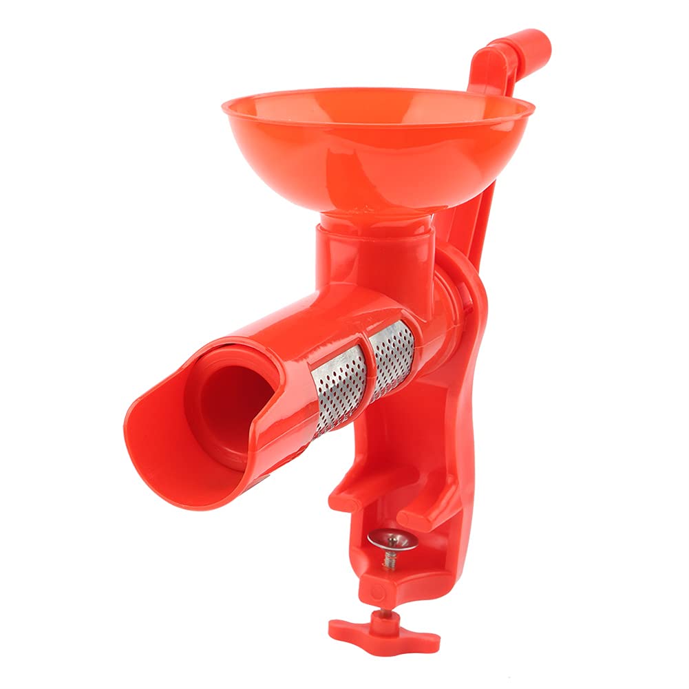 Best Manual Juicer for Fruits - Multi-Purpose Plastic Fruit Squeezer with Removable Parts - Perfect for Home Kitchen, Camping & Healthy Juicing