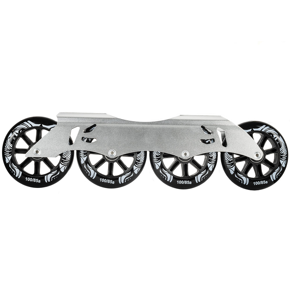 Kaltik Baats UFS 100mm Frame Kit for Aggressive Inline Skates - Perfect for Urban Skating, Freestyle & Slalom - Durable Aluminum Construction