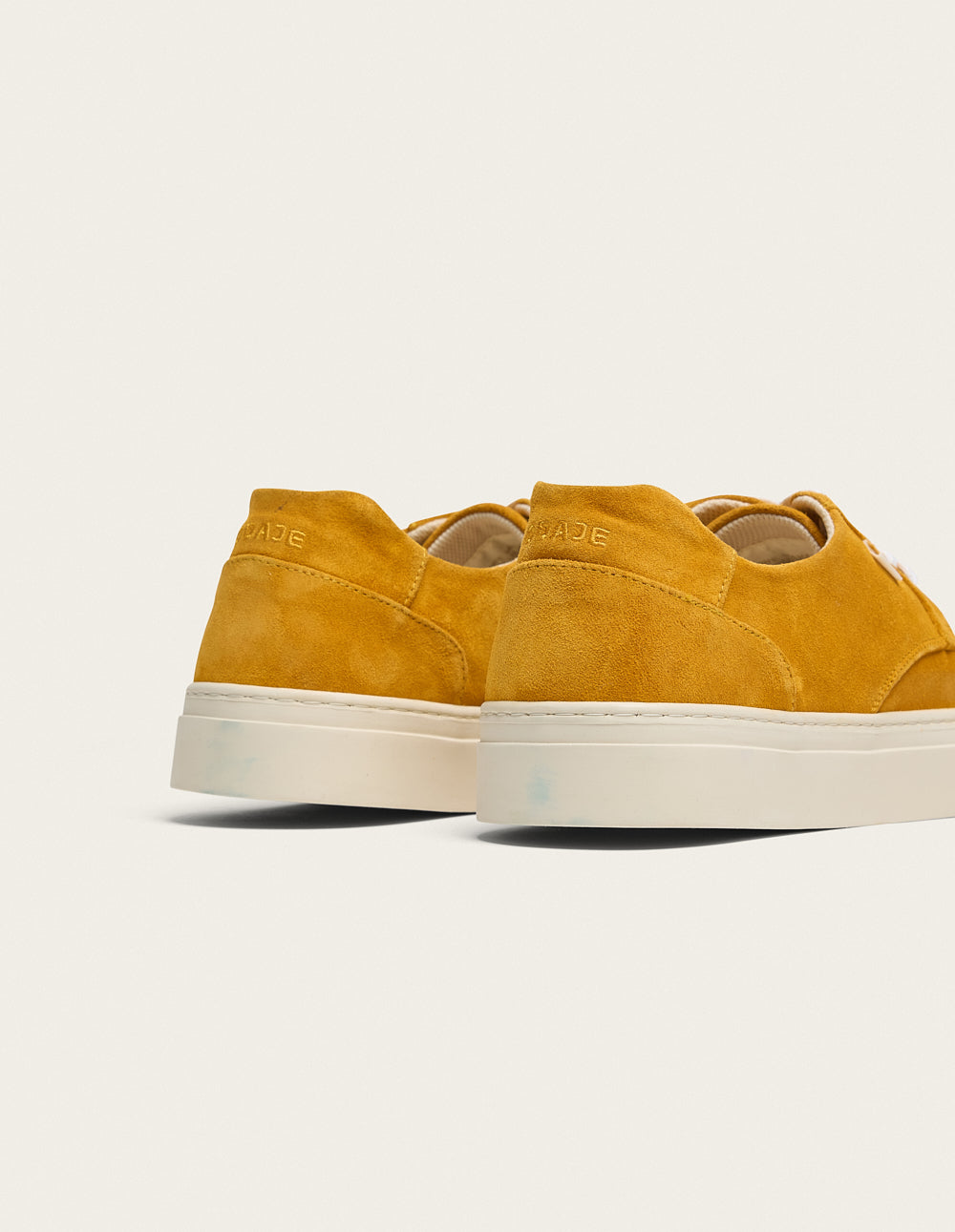 Alexandre Low Basket Suede Shoes in Ocher - Stylish & Comfortable for Casual Outings and Everyday Wear