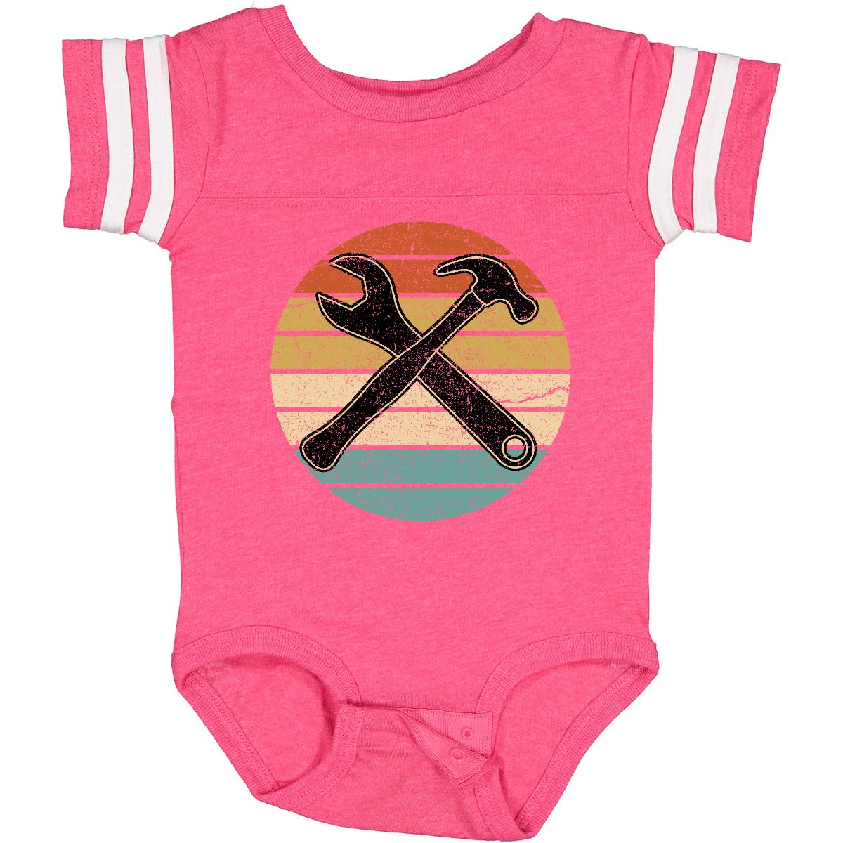 Inktastic Mechanic Tool Set Baby Bodysuit - Cute Handyman Outfit for Boys & Girls | Perfect for DIY Enthusiasts, Father's Day & Workwear-Themed Photoshoots