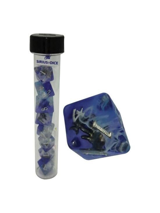 Sirius D8 Dice Set for Healing Hands - Premium 8-Sided Dice for Tabletop RPGs, D&D, and Board Games - Perfect for Gamers, Collectors, and Therapy Sessions