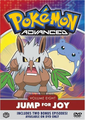 Pokemon Advanced Vol. 8 - Jump for Joy DVD | Anime Adventure Series for Kids & Collectors | Perfect for Birthday Gifts & Family Movie Nights
