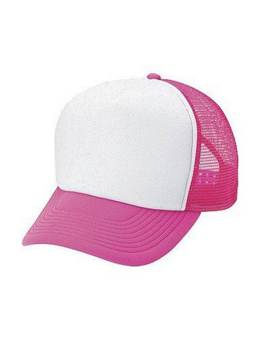 Custom Neon Mesh Trucker Hat - Adjustable Snapback Cap for Men & Women - Perfect for Outdoor Activities, Concerts, and Sports Events