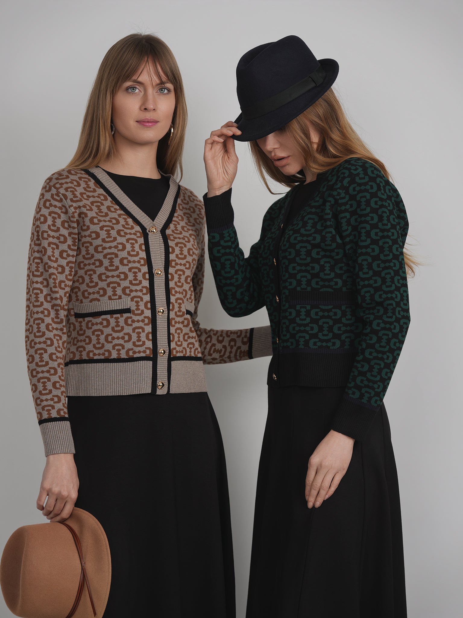 Stylish Printed Knit Cardigan for Women - Soft & Comfortable Open Front Sweater - Perfect for Casual Outfits, Office Wear & Cozy Evenings