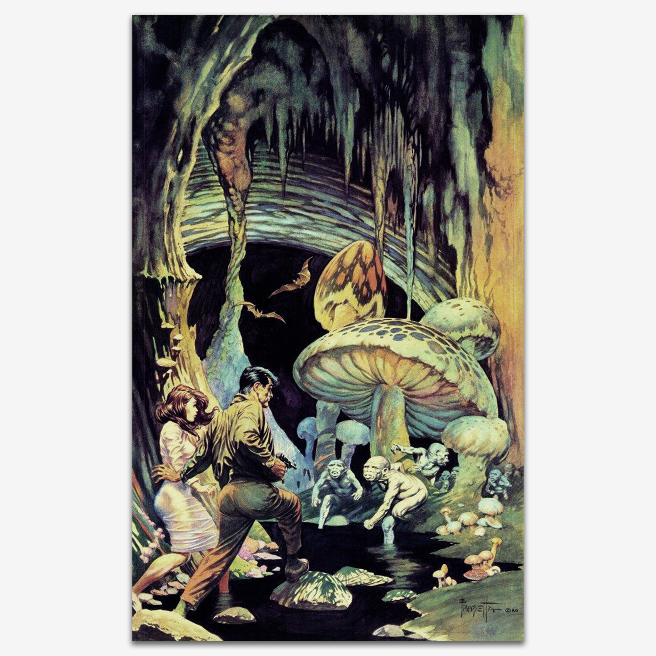 The Secret People - Premium Art Print No. 114 | Wall Decor for Living Room, Bedroom & Office | High-Quality Fine Art Reproduction