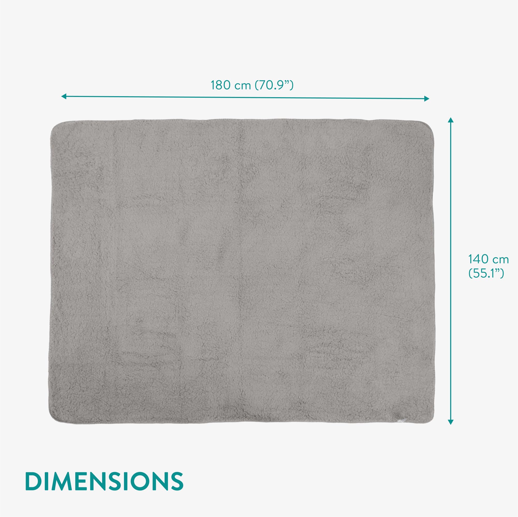 Premium Sherpa Fleece Blanket 55