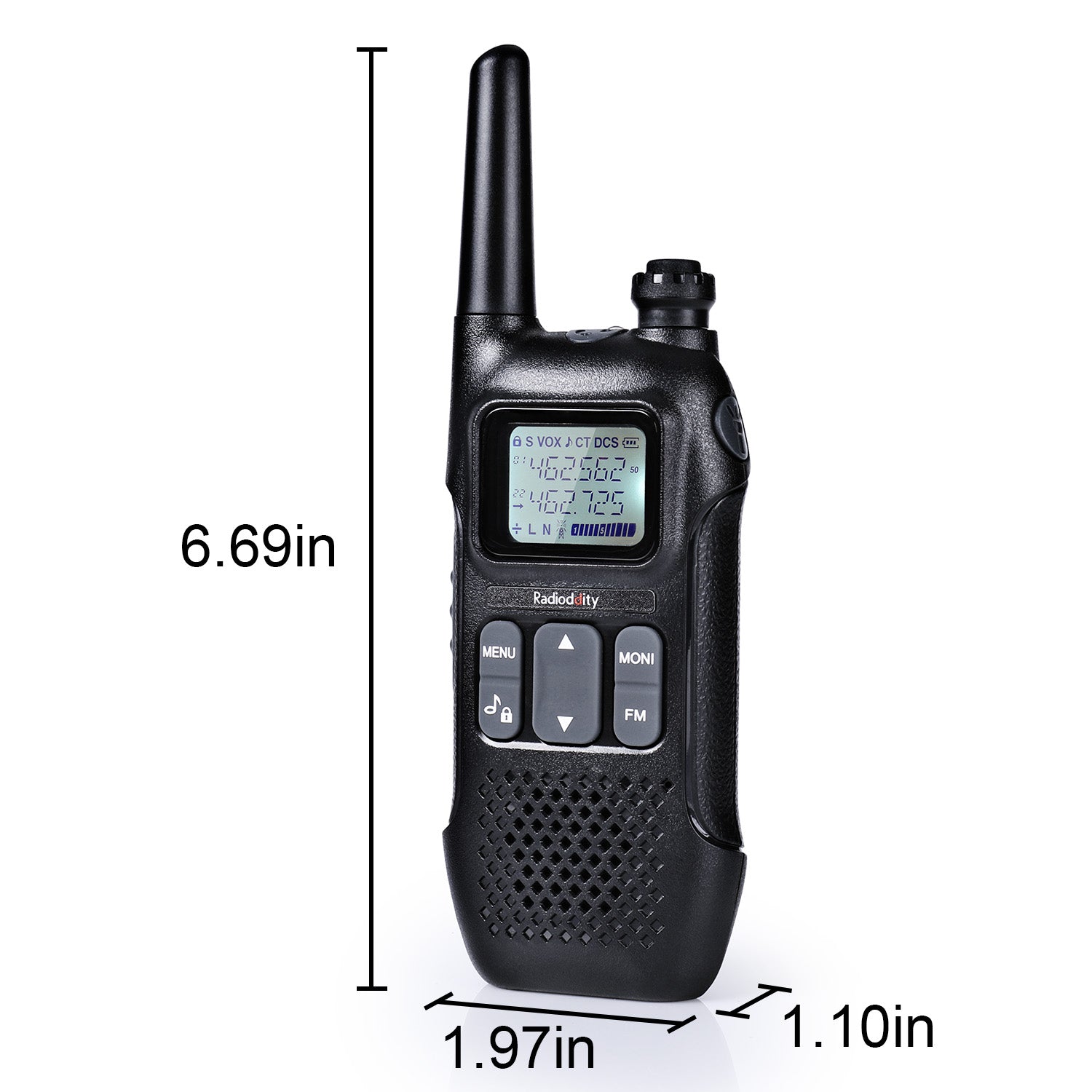 Radioddity FS T1 Two-Way Radio - Open Box - Perfect for Outdoor Adventures, Hiking, and Emergency Communication