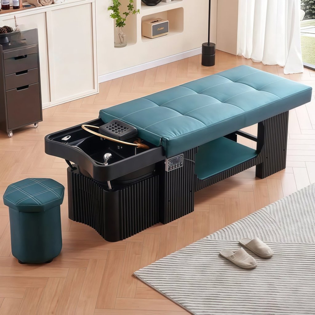 Greenlife Thai Head Spa Hair Backwash Shampoo Sink Bed - Durable & Practical Salon Equipment for Hair Washing & Scalp Massage | Perfect for Beauty Salons, Spas & Home Use