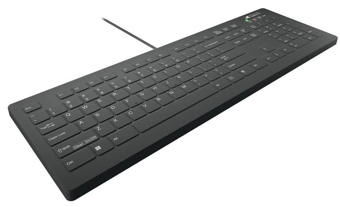 Disinfectable Medical Keyboard with Flat Key Profile - CHERRY (3 Colors) | Hygienic & Durable for Hospitals, Clinics & Healthcare Offices