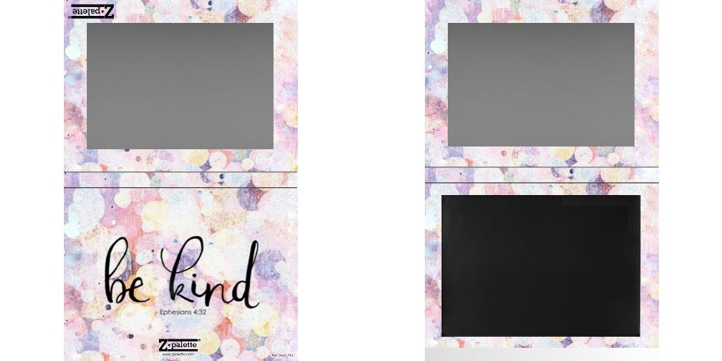 Custom Extra Large Z Palette - Magnetic Makeup Palette for Eyeshadows & Blush - Perfect for Makeup Artists & Travel Organizers