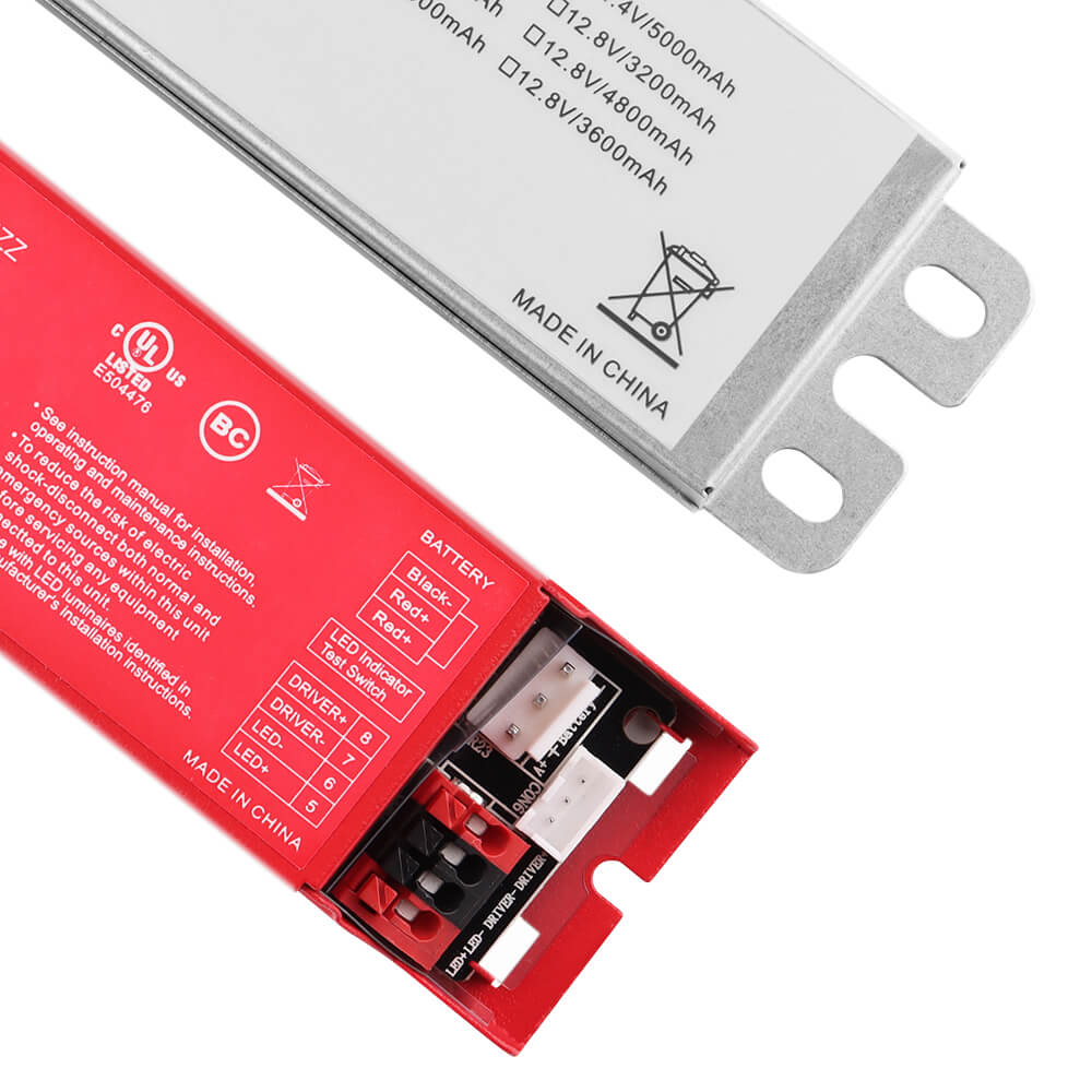 8W LED Emergency Backup Driver - Constant Power, 100-277V AC Input, 20-50V DC Output - Ideal for Commercial Lighting & Power Outage Preparedness