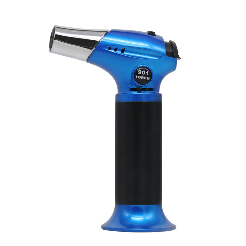 GF 901 Windproof Butane Torch Lighter for Shisha, Hookah, Cigar & Dab - Refillable Pocket Lighter for Outdoor Cooking, Camping & BBQ