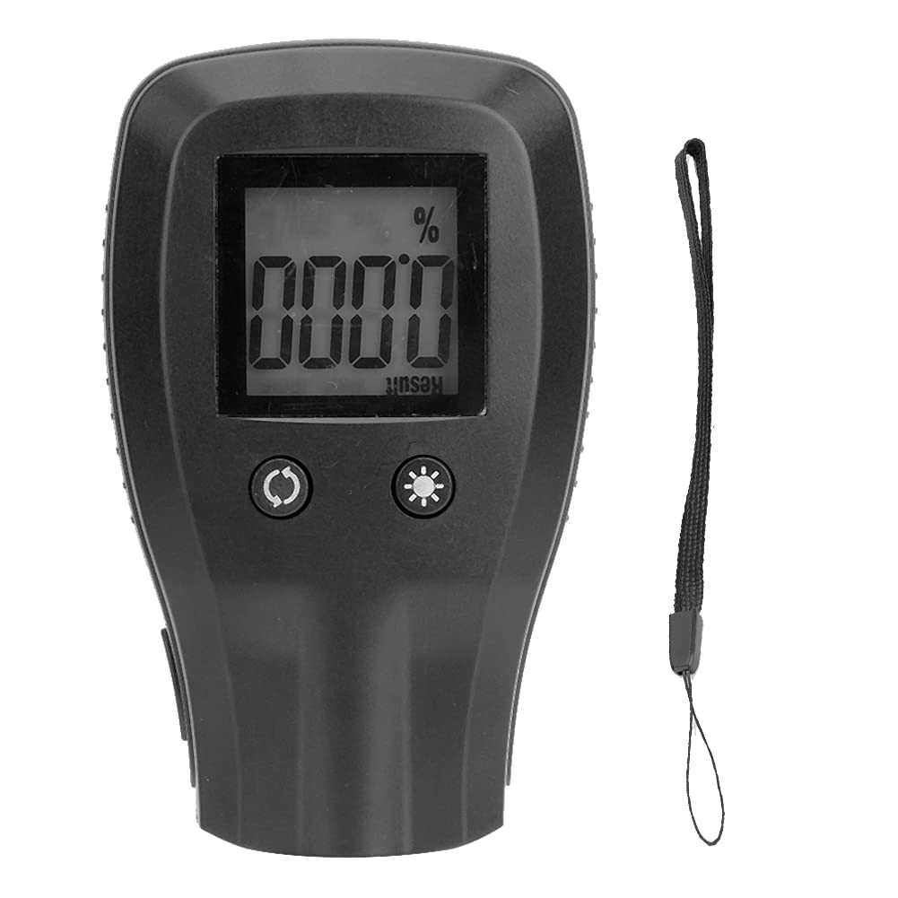 Portable Non-Contact Alcohol Breathalyzer Tester with LCD Display - Accurate BAC Detection for Drivers, Workplace & Home Safety Use