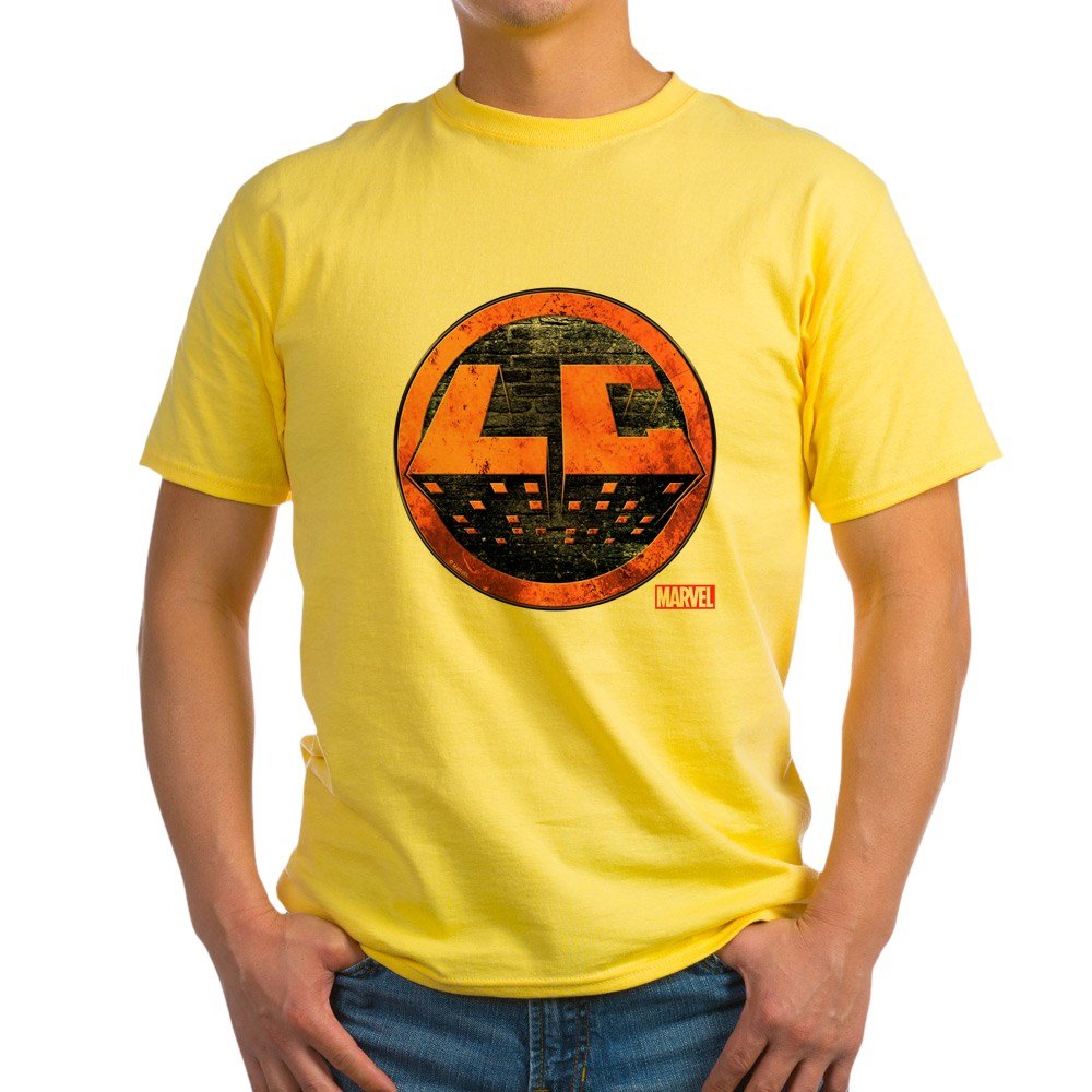 Luke Cage Grunge Icon Graphic Cotton T-Shirt for Men | Soft Comfortable Tee for Casual Wear & Superhero Fans | Perfect for Daily Outfits, Comic Con & Pop Culture Events