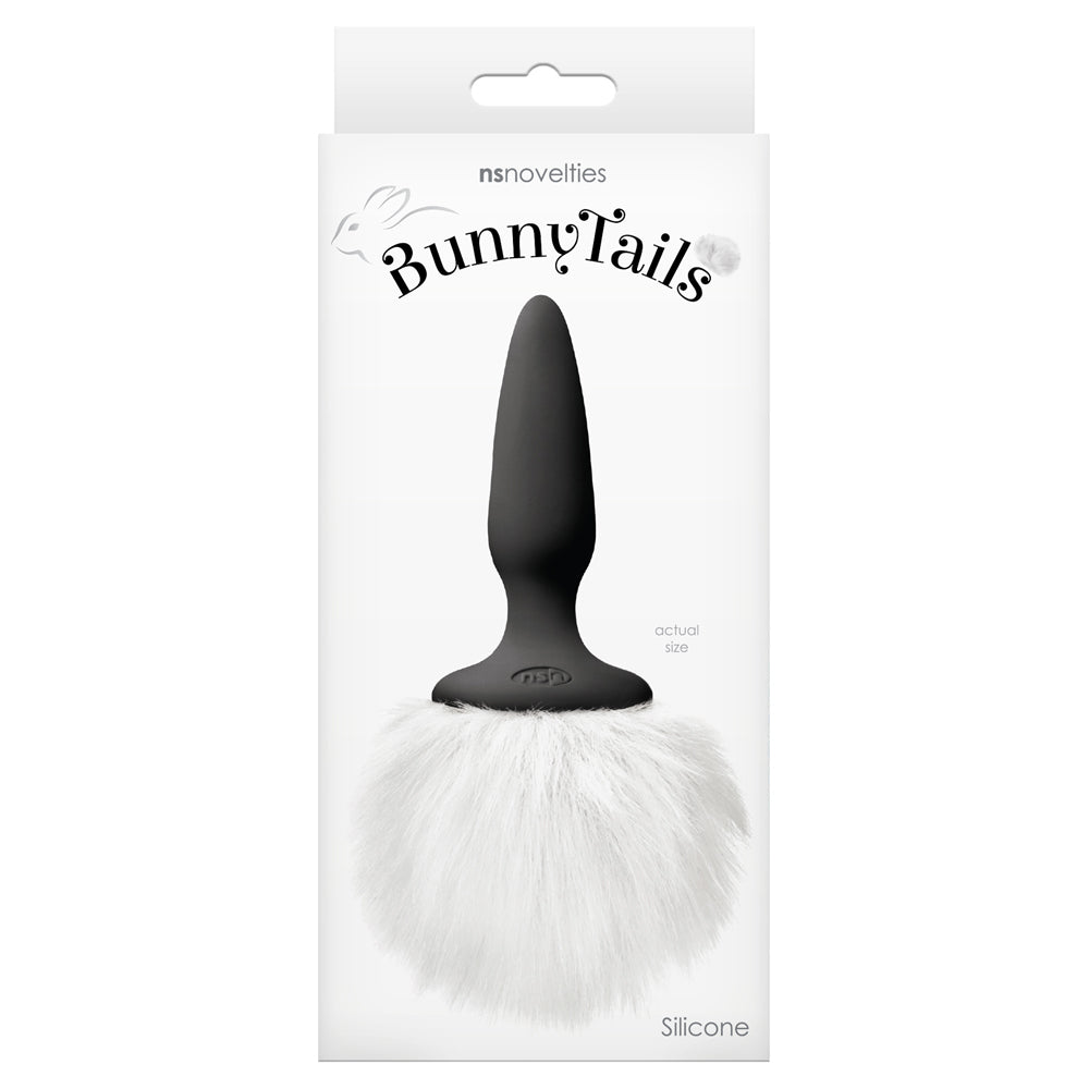 Premium Mini Bunny Tails Silicone Butt Plug - Soft Flexible Anal Toy for Beginners & Adults - Perfect for Role Play, Cosplay & Sensual Play