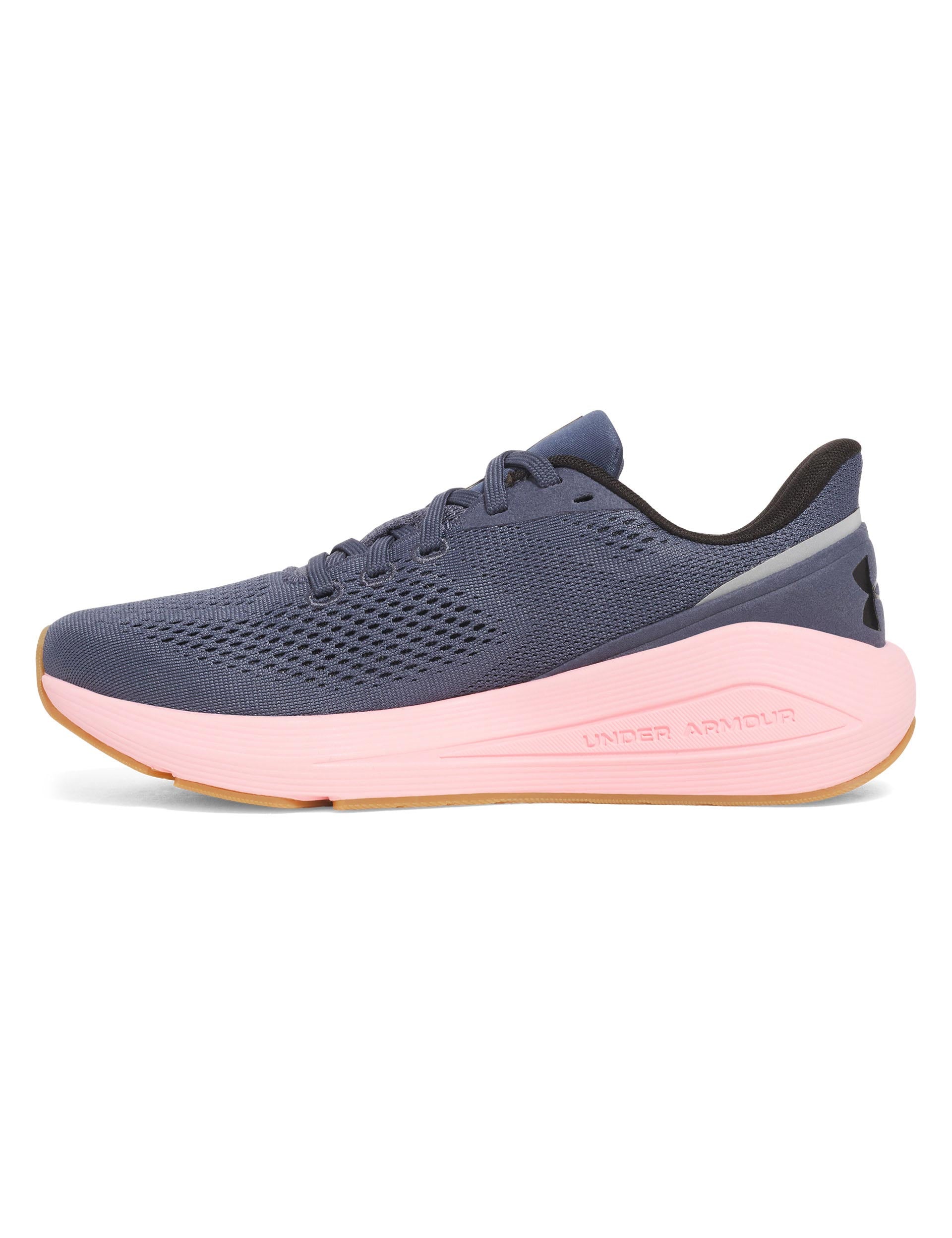 Sonic 7 Running Shoes for Men & Women - Lightweight Breathable Athletic Sneakers in Downpour Gray/Prime Pink/Black | Perfect for Jogging, Gym Workouts & Daily Wear