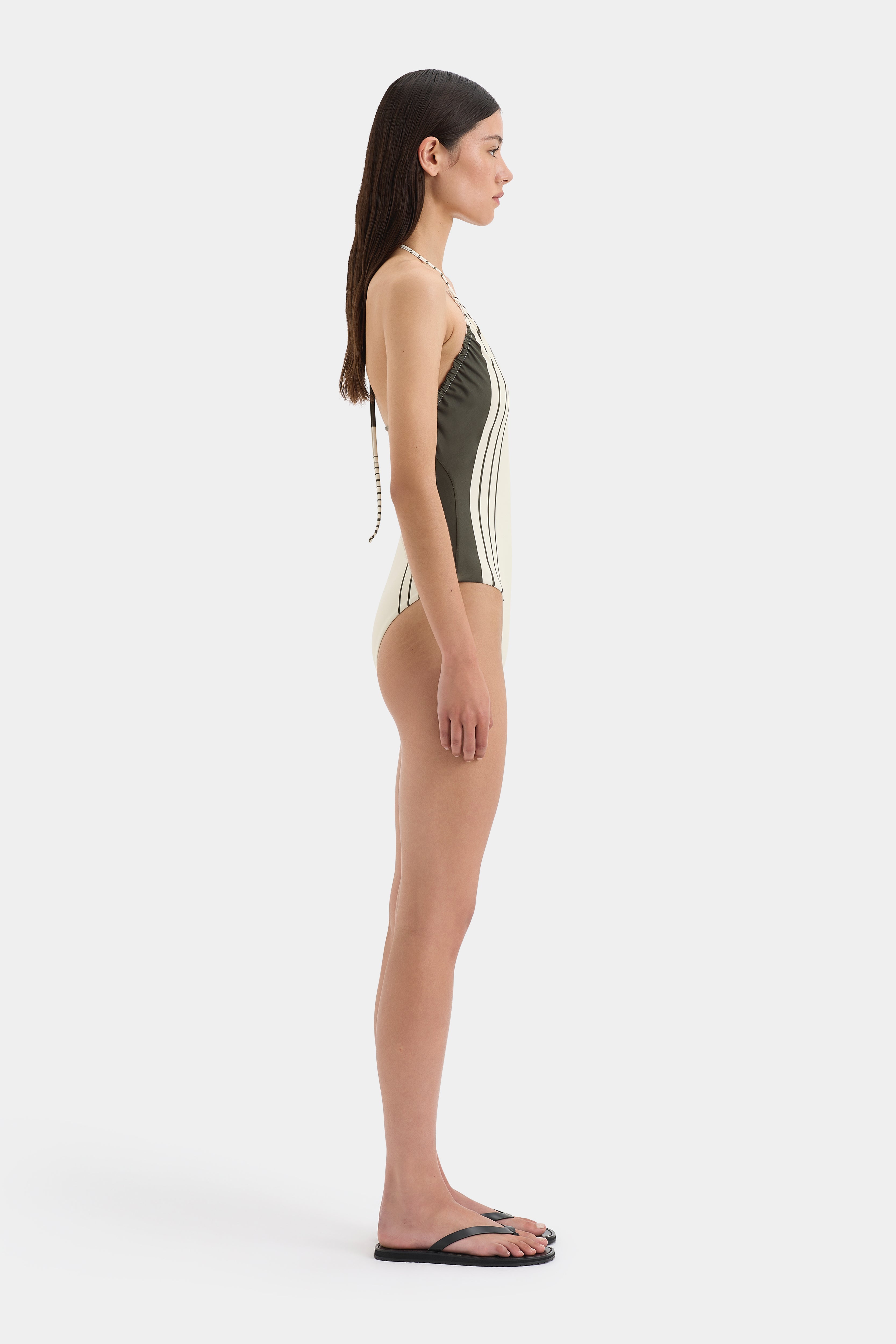 Leilana One Piece Swimsuit - Sexy High Waisted Bikini Set for Women, Summer Beachwear, Pool Party & Vacation Essentials