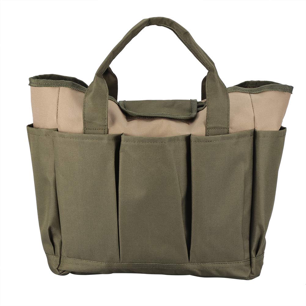 Watris Gardening Organizer Tote Bag with Pockets - Perfect for Garden Tools Storage & Home Organization