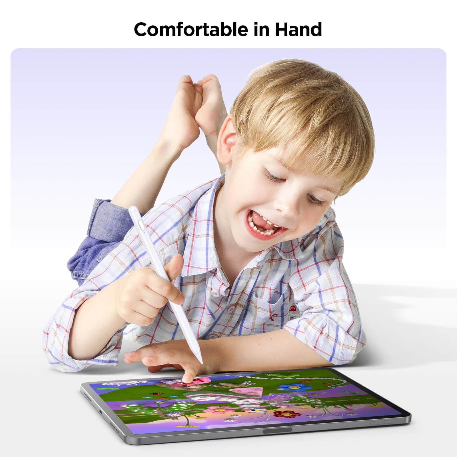 Premium Stylus Pen for iPad Pro/Air/Mini - Fast Charging in 15 Minutes with Palm Rejection & Tilt Sensitivity - Perfect for Digital Art, Note Taking & Professional Design Work