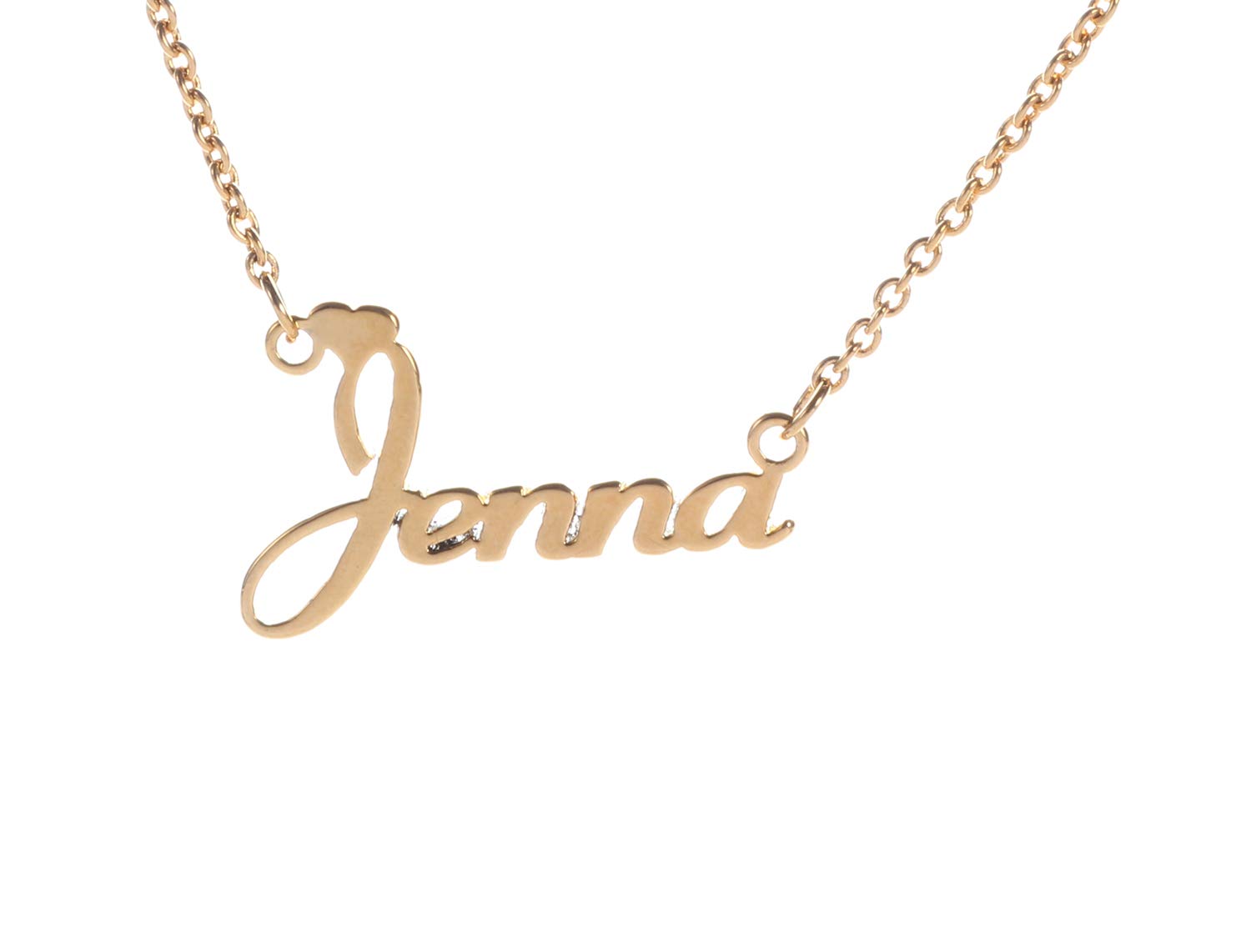 Personalized Name Pendant Necklace for Women - Custom Engraved Jewelry Gift for Her, Birthday, Anniversary, Valentine's Day | Elegant Layering Necklace for Everyday Wear & Special Occasions