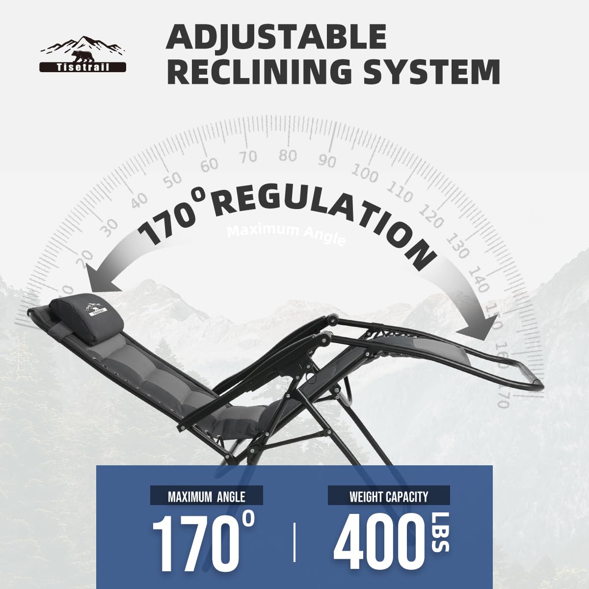 Zero Gravity Chair Oversized Recliner - Padded Folding Lounge Chair with Adjustable Pillow & Cup Holder - XL Anti Gravity Patio Chair for Outdoor, Camping, Backyard, Poolside Relaxation (Beige)
