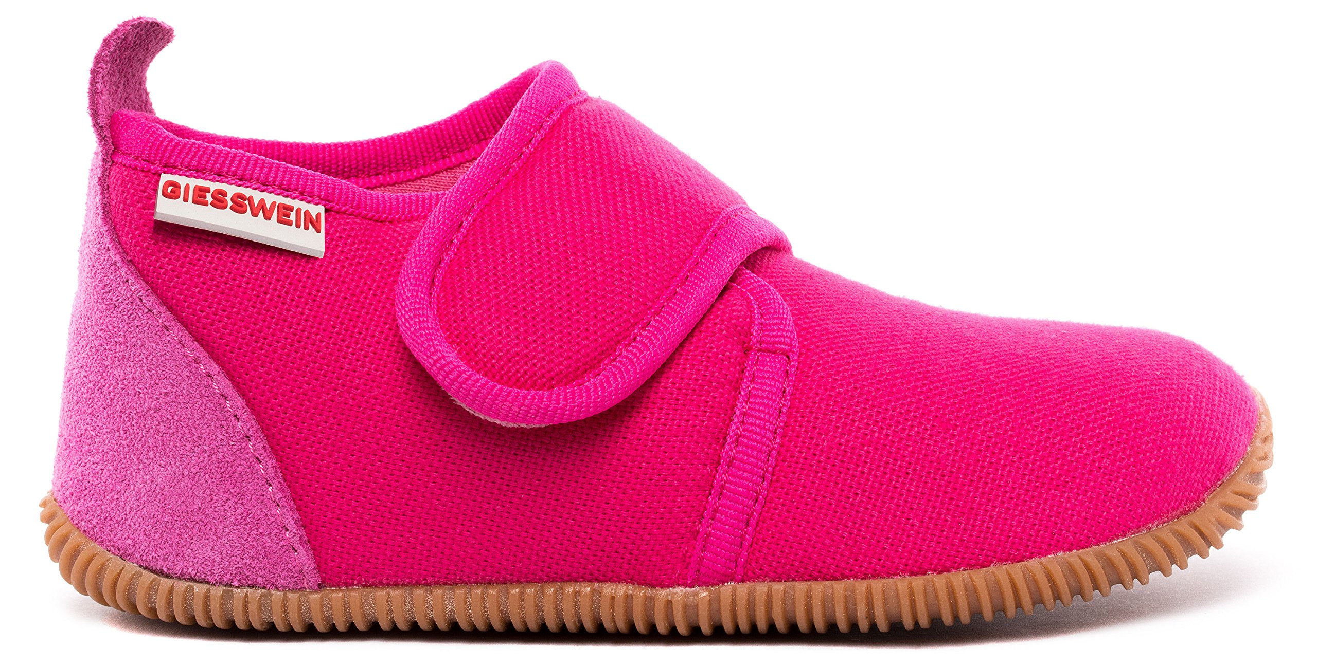 Giesswein Women's Merino Wool Slippers Size 4 US - Soft & Warm Indoor/Outdoor House Shoes in Pink - Perfect for Cozy Home, Office & Winter Wear