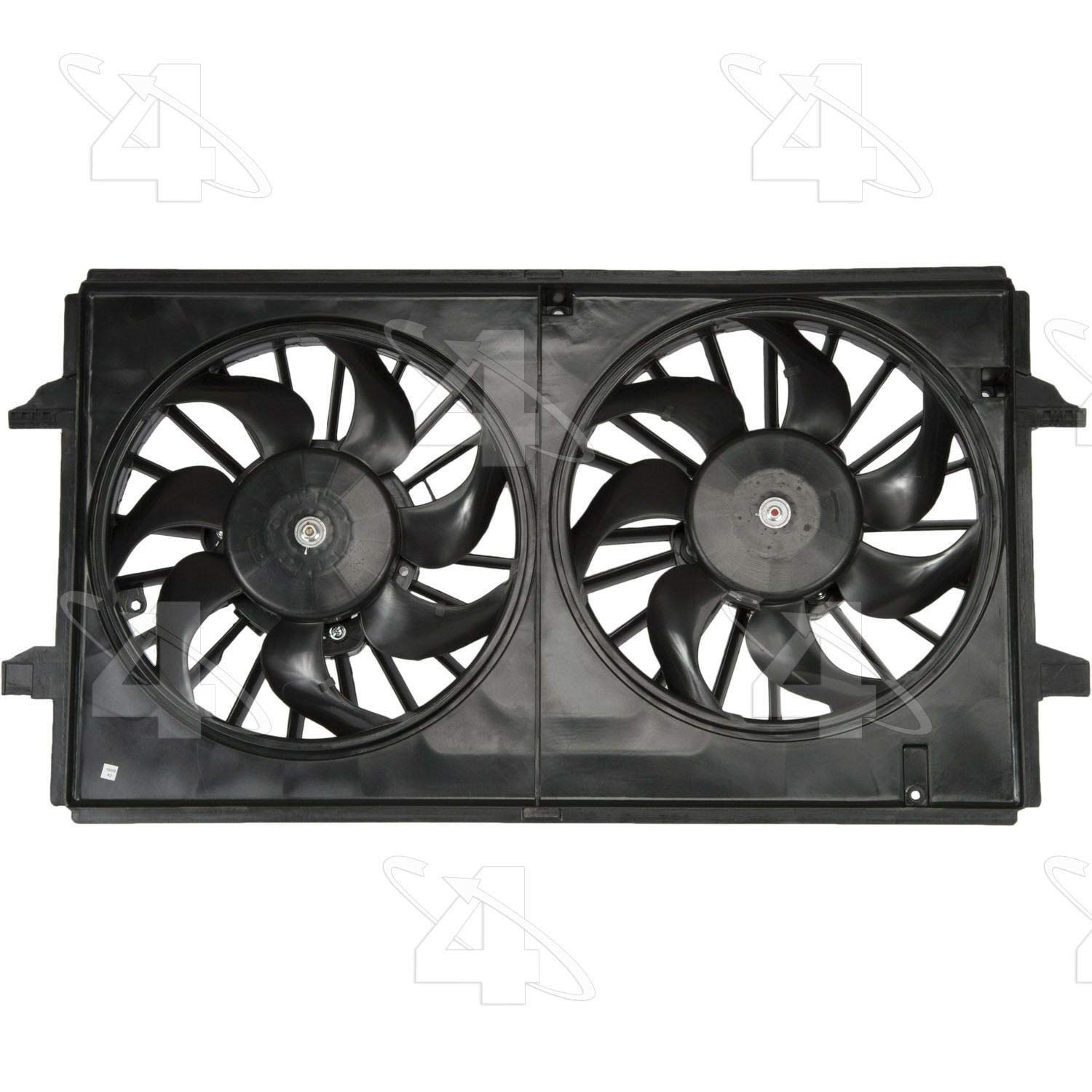 Four Seasons 76046 Radiator Fan and Condenser Fan Assembly - Replacement for Car Cooling System, Perfect for Overheating Prevention in Summer Driving