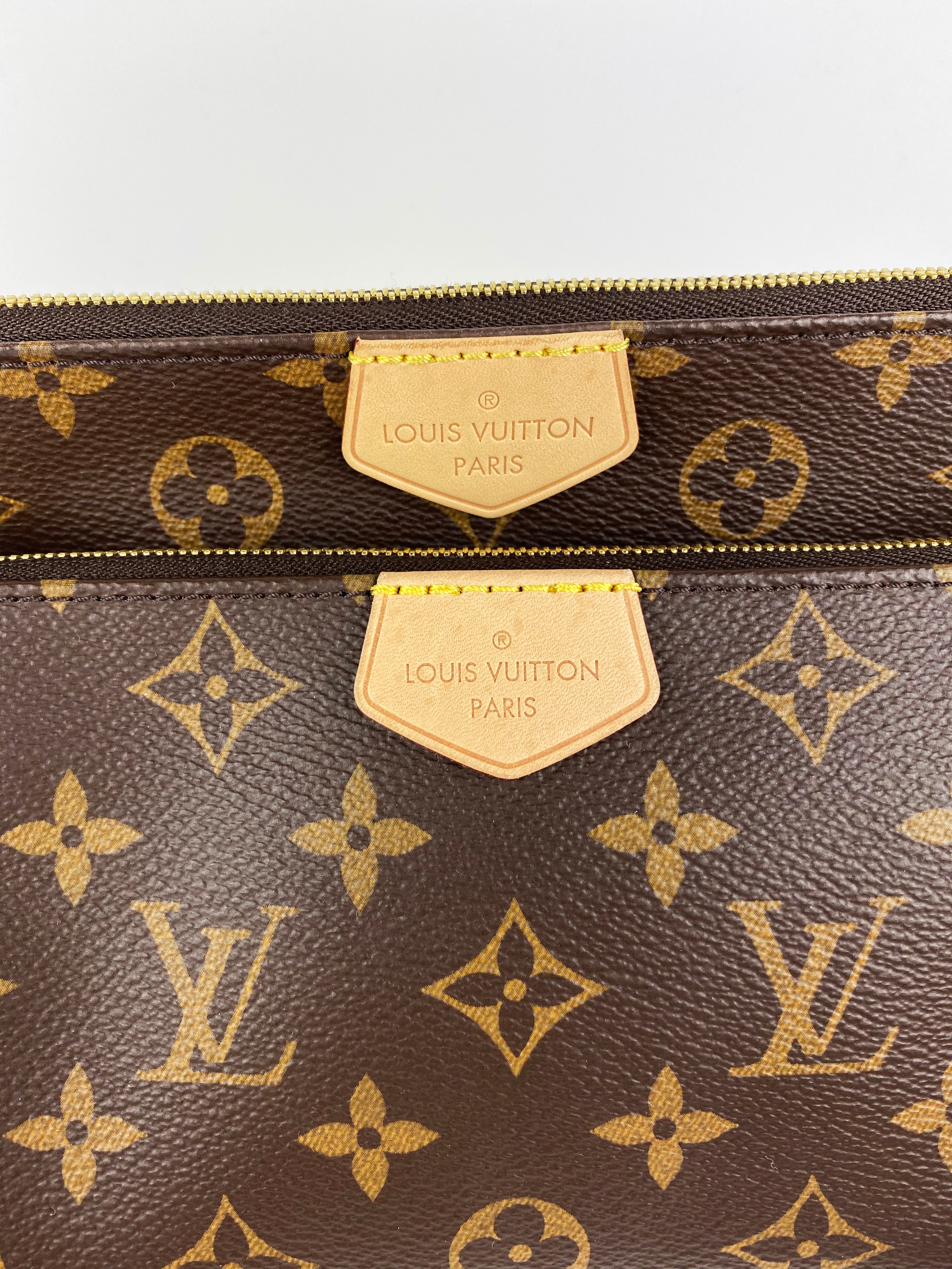 Louis Vuitton Rose Clair Multi Pochette Bag - Luxury Crossbody Purse for Women | Fashionable Shoulder Bag for Daily Use, Date Night & Travel Accessories