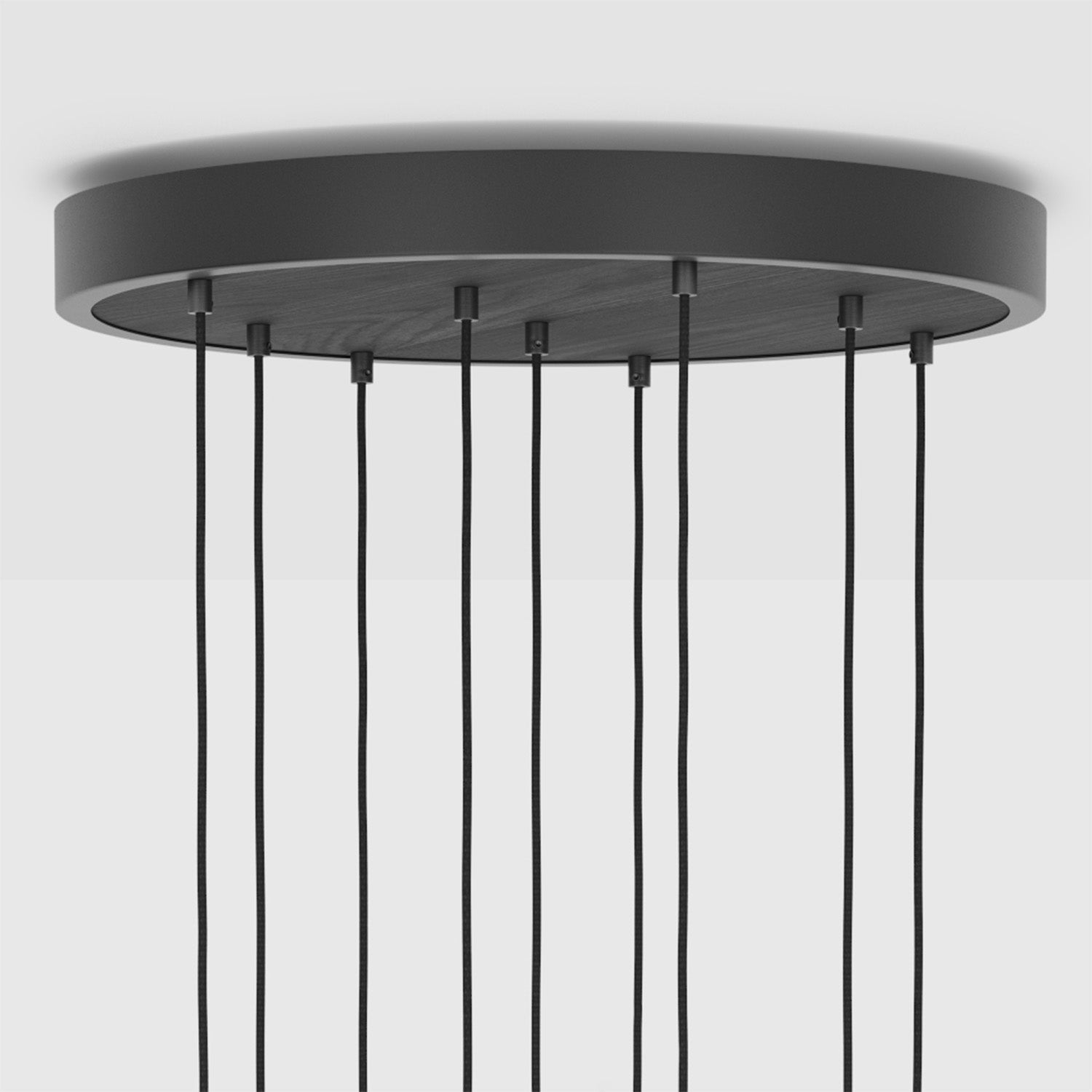 Graphite Nine Pendant Necklace with Sphere IV - Elegant Jewelry for Women, Perfect for Parties, Weddings & Special Occasions