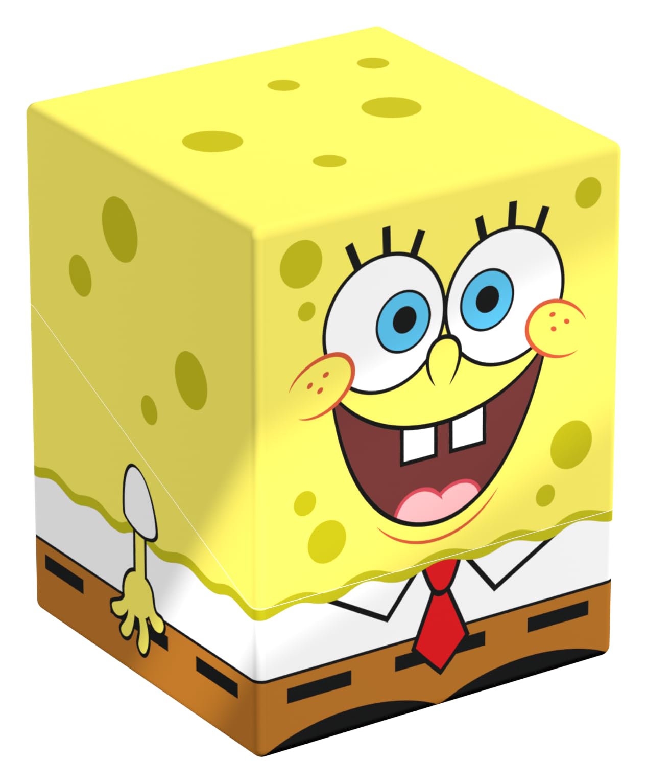 Ultimate Guard Squaroes - Boulder 100+ Card Storage Box - Spongebob Squarepants Themed (SB001) - Perfect for Collectible Card Game Organization & Display