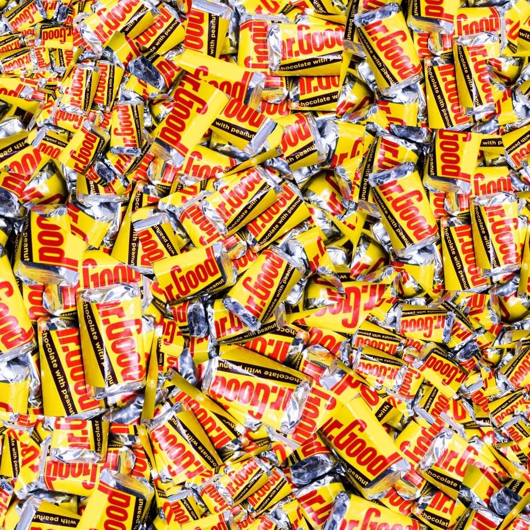 Mr.Goodbar Mini Chocolate Bars 3lb Bulk - Individually Wrapped for Snacks, Parties & Gifts