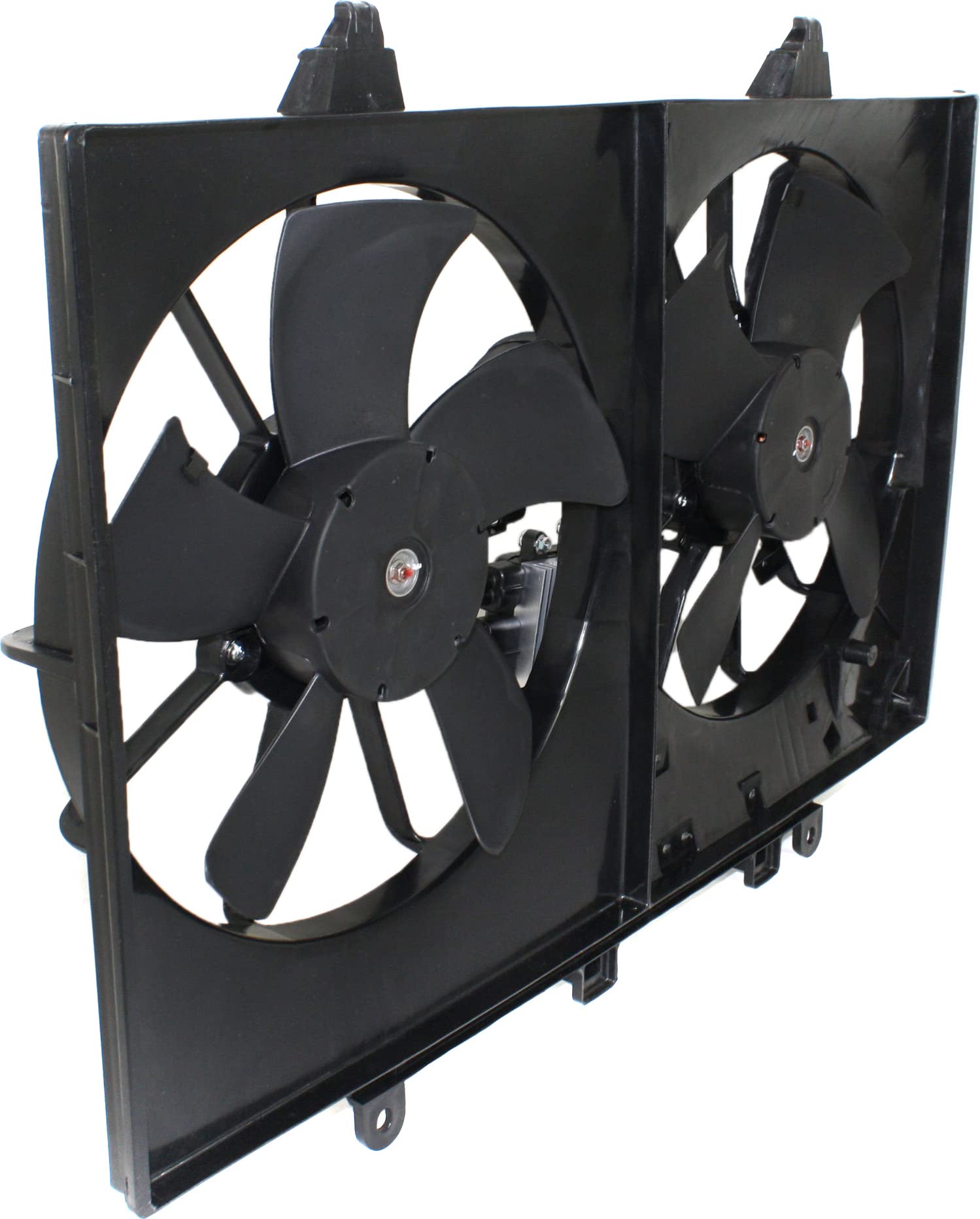 Go-Parts Radiator Fan Assembly with Control Module for Infiniti M35 (2006-2008) & M45 (2006-2010) - Direct Replacement for 2007 2008 2009 Models - Perfect for Engine Cooling & Overheating Prevention