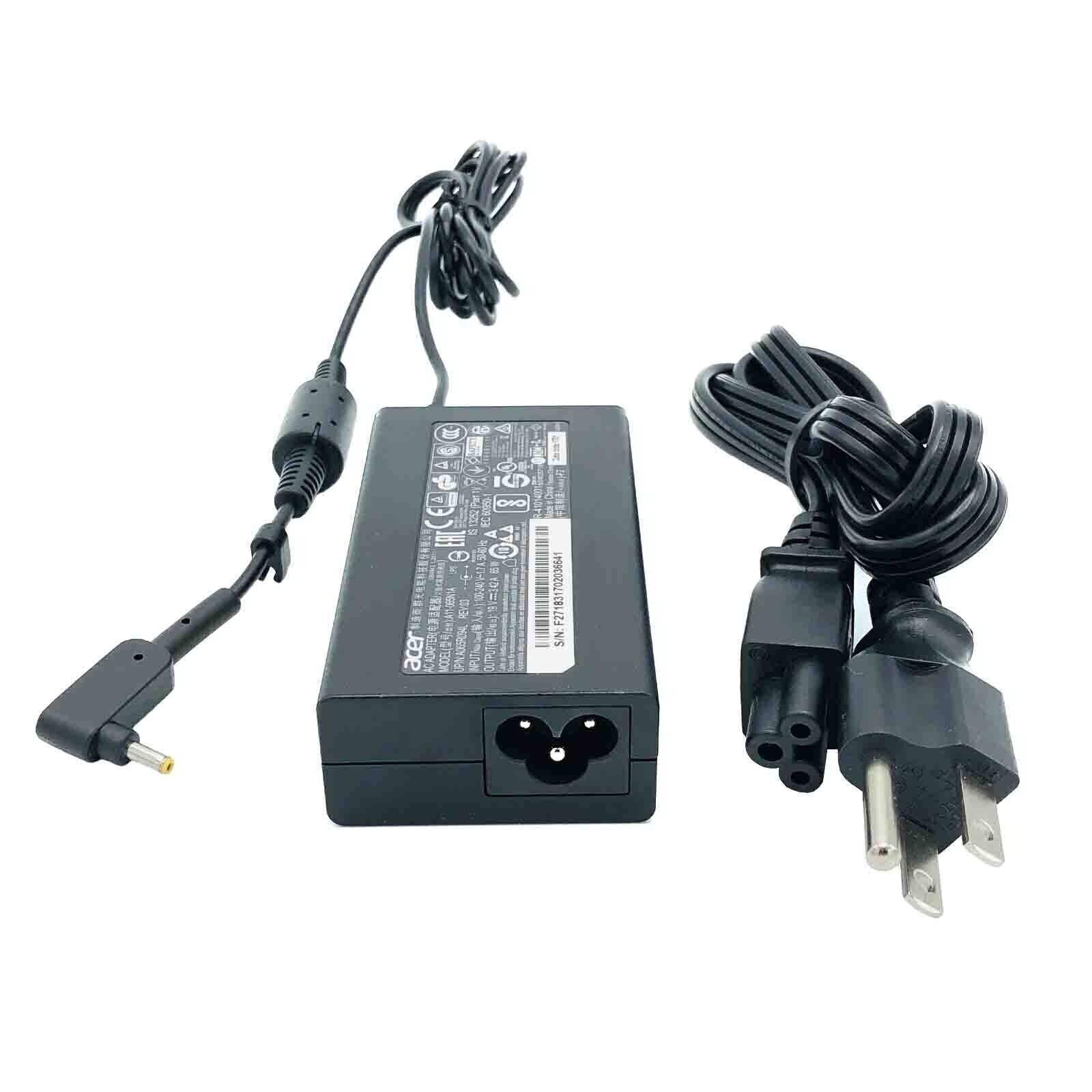 Original Acer Chromebook C720 C720P C740 C810 Charger AC Adapter PA-1650-80 65W Power Supply - Compatible with Acer Laptops & Chromebooks - Perfect for Home, Office & Travel Use