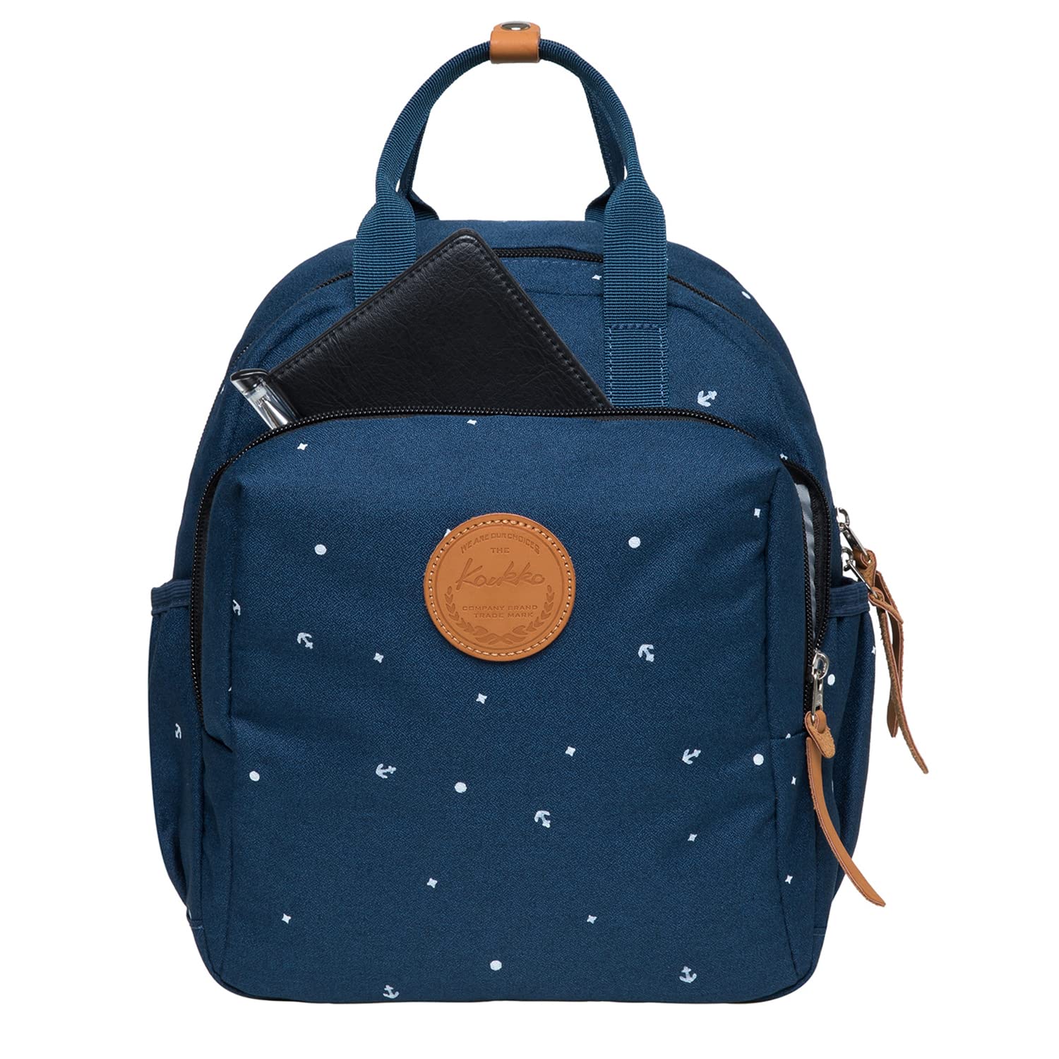 KAUKKO Lightweight Backpack - Waterproof Casual Travel Daypack for Men & Women, Durable Shoulder Book Bag for School, College, Hiking, Camping & Outdoor Activities | Multipurpose Laptop Backpack with USB Charging Port