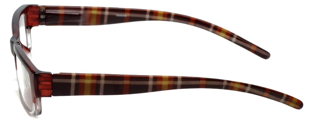 Calabria 743 Fashionable Designer Reading Glasses with Matching Case - Perfect for Reading, Working & Stylish Everyday Wear