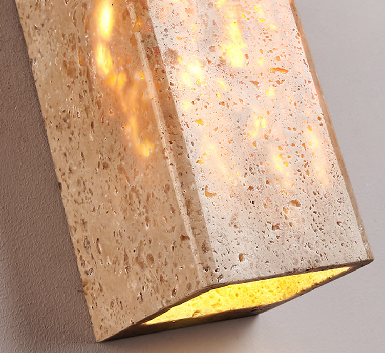 Waterproof LED Outdoor Stone Wall Light - IP65 Rated for Garden, Patio, and Pathway Lighting - Durable Weatherproof Exterior Light for Home and Landscape Decor