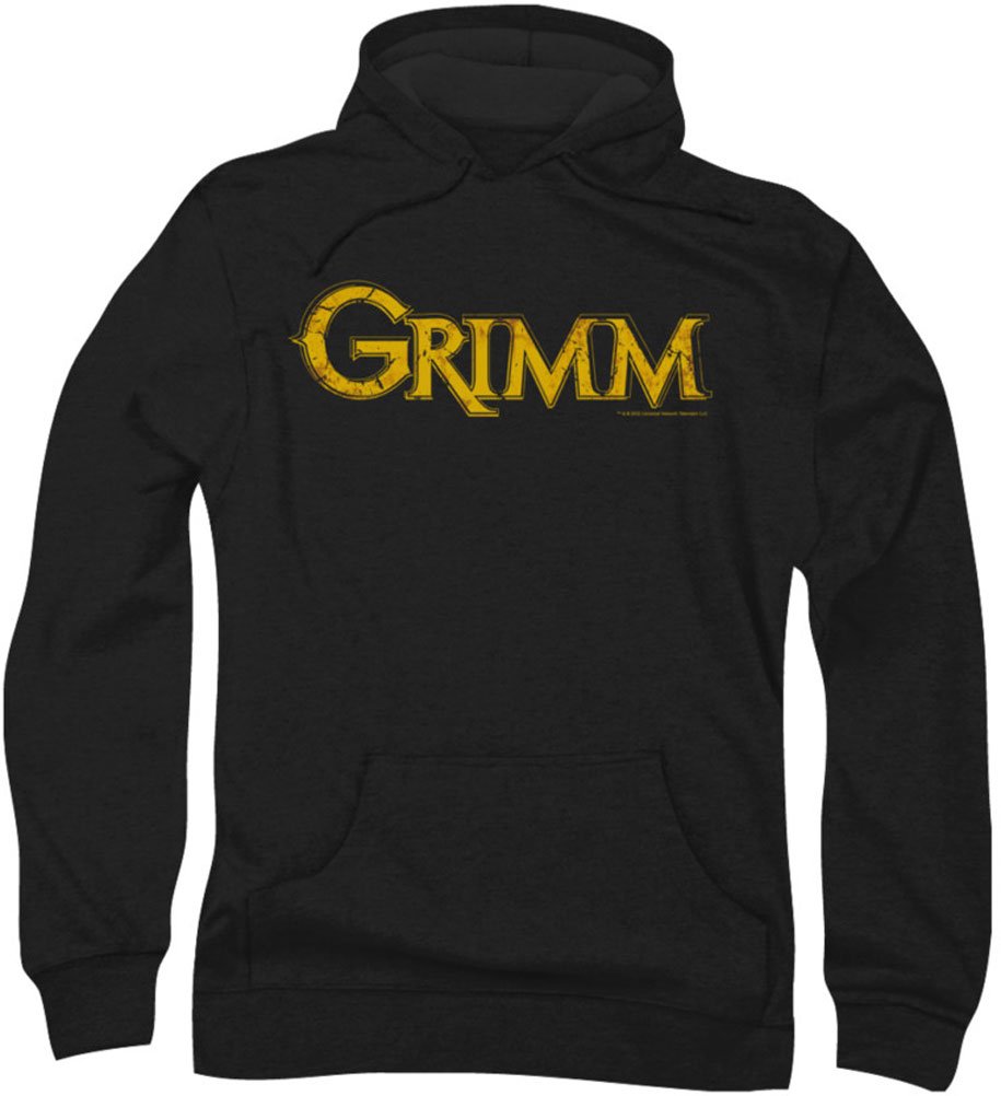 Grimm Men's Gold Logo Hoodie - Stylish & Comfortable Pullover for Casual Wear, Street Fashion & Everyday Outfits