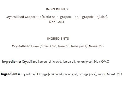 True Lemon, Lime, Orange & Grapefruit 32ct Sampler Pack - 4 Pack of Natural Citrus Drink Mixes | Perfect for Hydration, Cocktails & Healthy Lifestyle