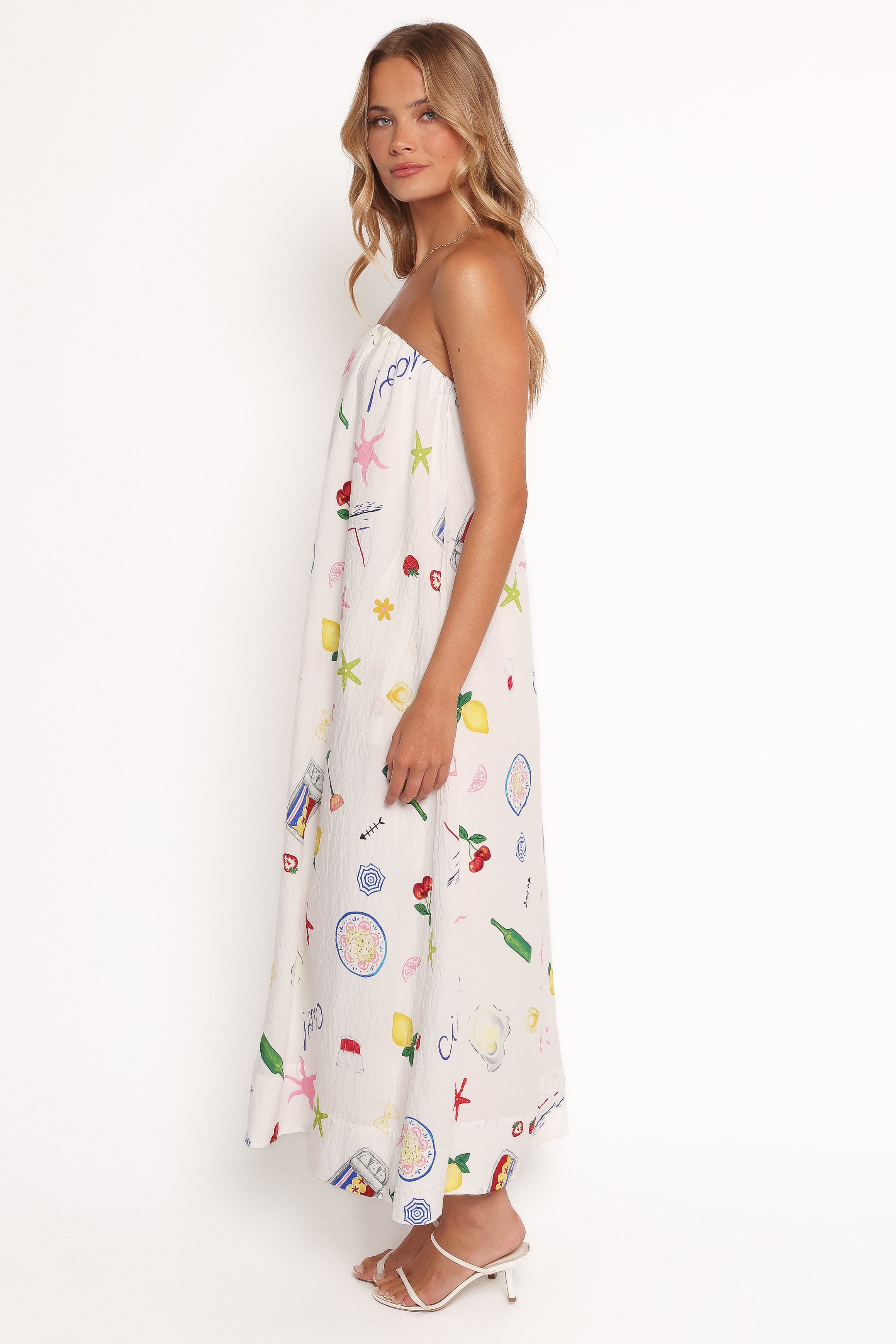 Celia Women's Maxi Dress - Flowy Long Summer Dress with Pockets, Elegant Boho Chic Style for Beach, Vacation & Casual Wear